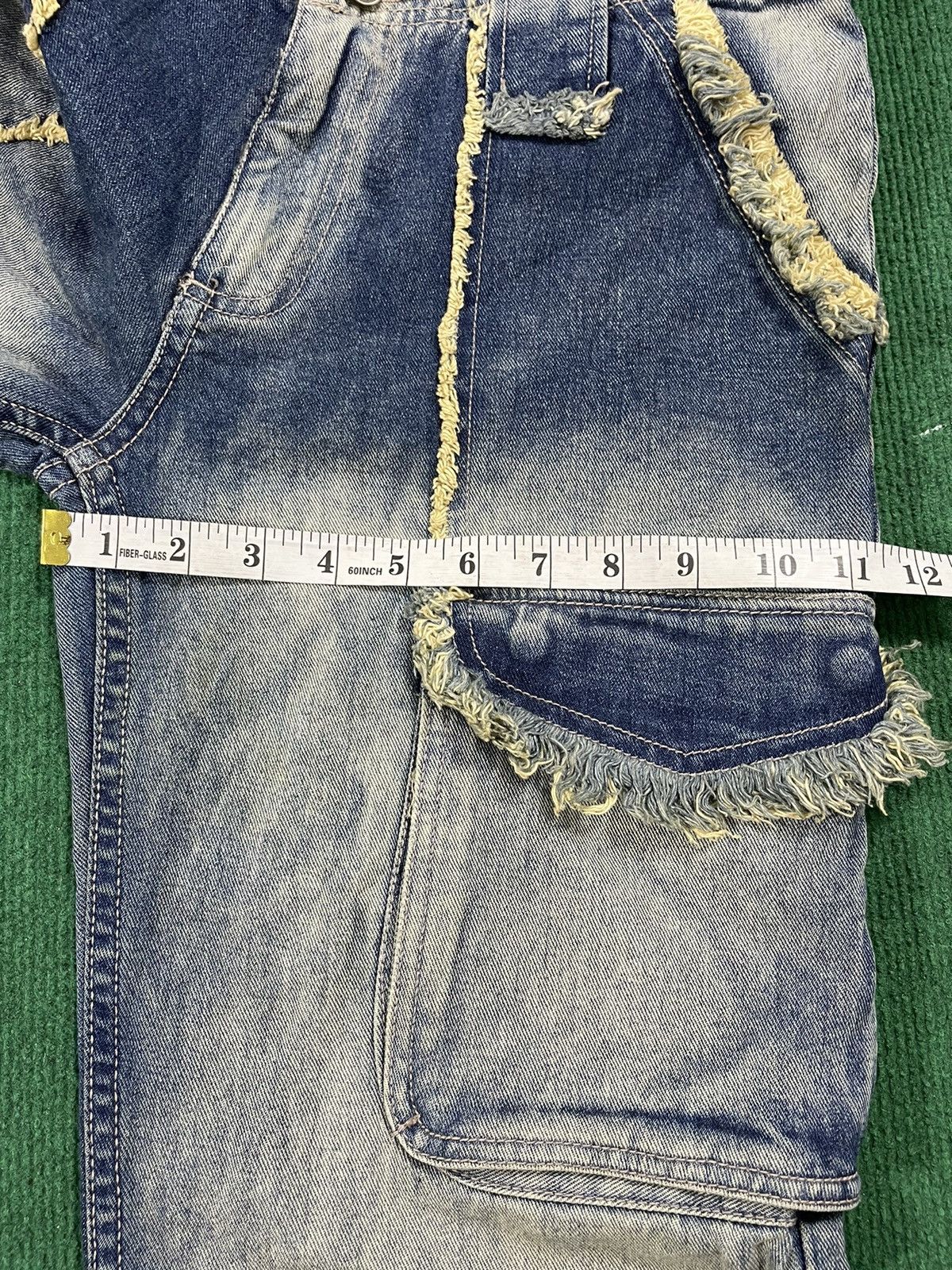 If Six Was Nine Distressed Look Japanese Jeans Multipocket Size US 30 / EU 46 - 14 Thumbnail