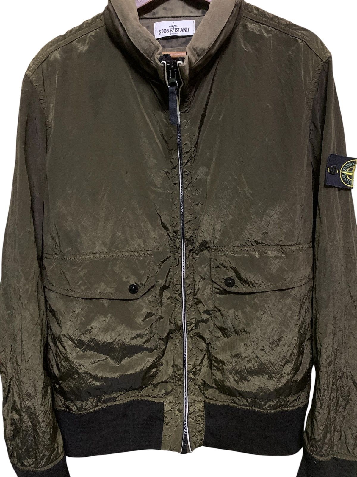 Stone Island STONE ISLAND NYLON METAL JACKET HOODIE Size US L / EU 52-54 / 3 - 4 Thumbnail