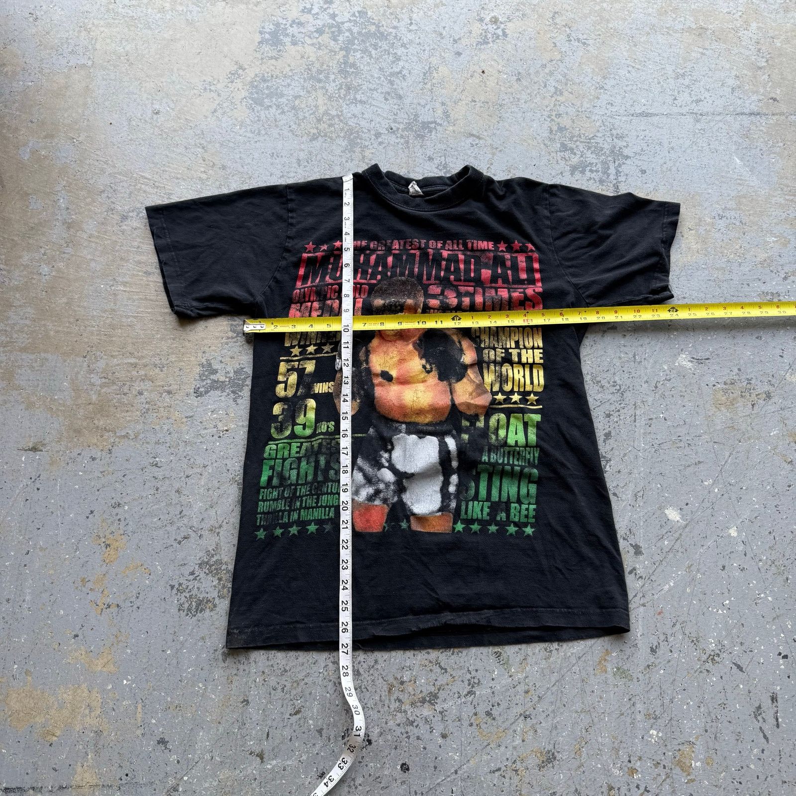 Vintage Muhammad Ali Rap Tee Style Tee Sz L Size US L / EU 52-54 / 3 - 6 Thumbnail