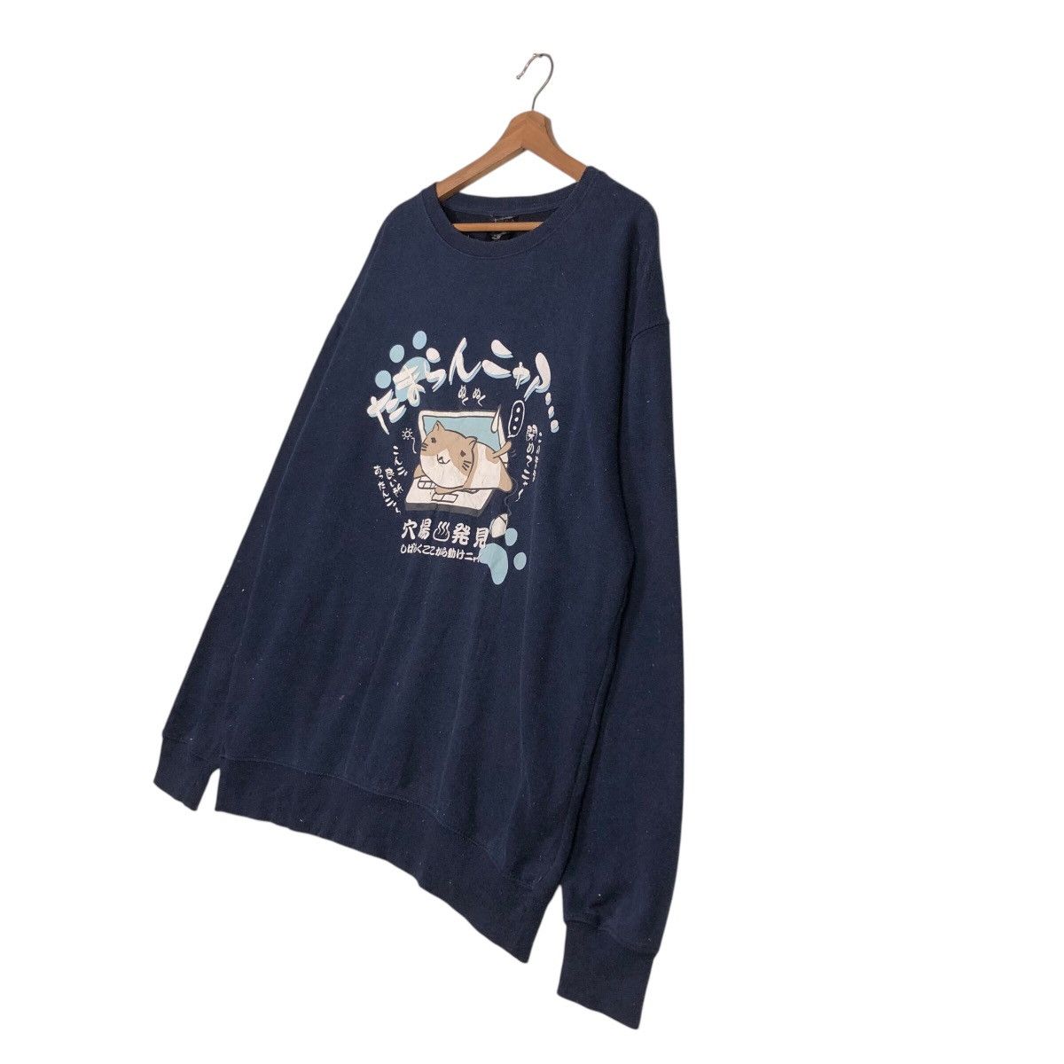 Cartoon Network × Japanese Brand × Vintage 📌Vintage Sweatshirt Cartoon Japanese Big Logo Over Print Size US L / EU 52-54 / 3 - 3 Thumbnail