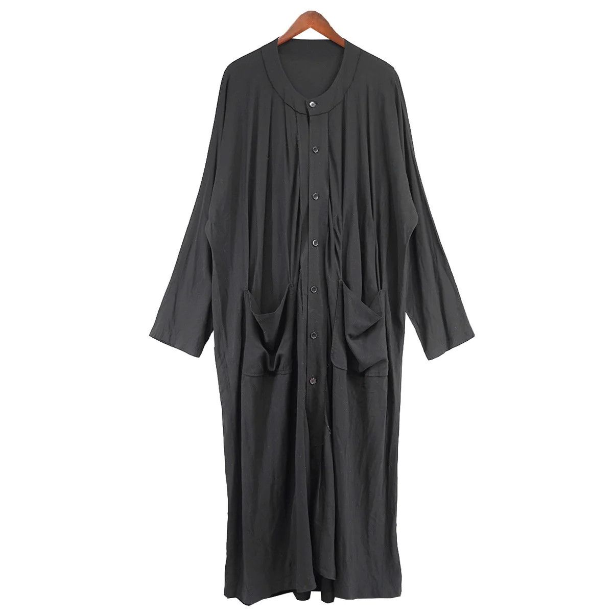 Yohji Yamamoto Ground Y Yohji Yamamoto Big Long Dress Size US S / EU 44-46 / 1 - 1 Thumbnail