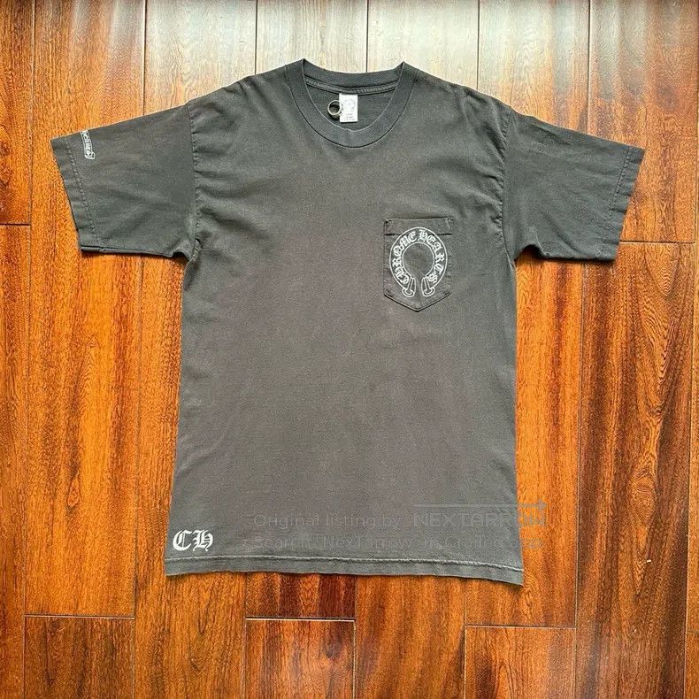 Chrome Hearts CHROME HEARTS Size L Black horseshoe Sanskrit cross logo te Size US L / EU 52-54 / 3 - 1 Thumbnail