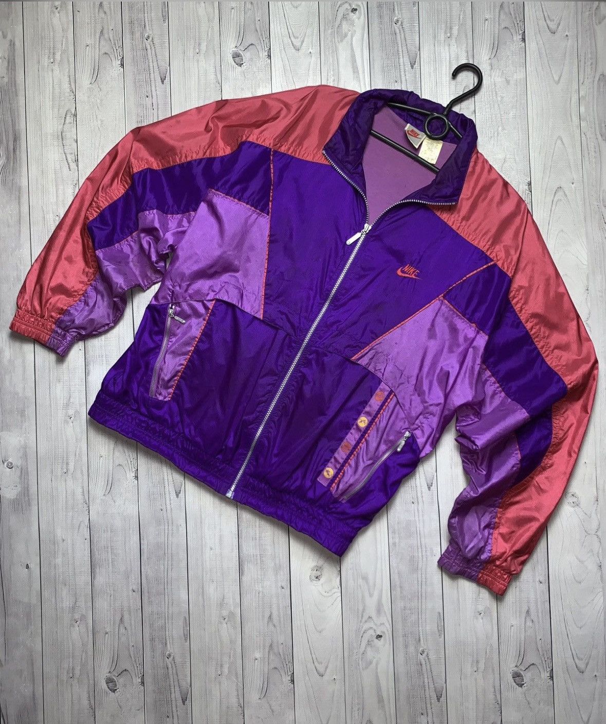 Nike × Vintage Vintage Nike track suit jacket pants size L rare Size US L / EU 52-54 / 3 - 6 Thumbnail