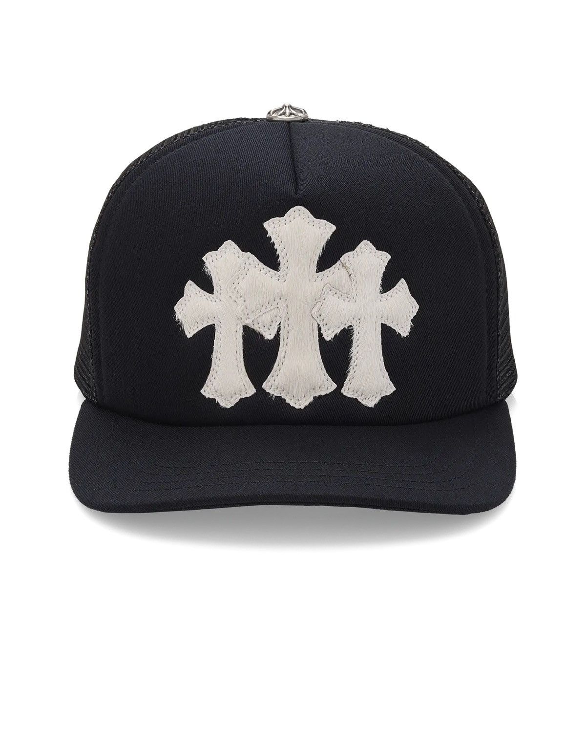 Chrome Hearts Pony hair mesh trucker hat Size ONE SIZE - 3 Thumbnail
