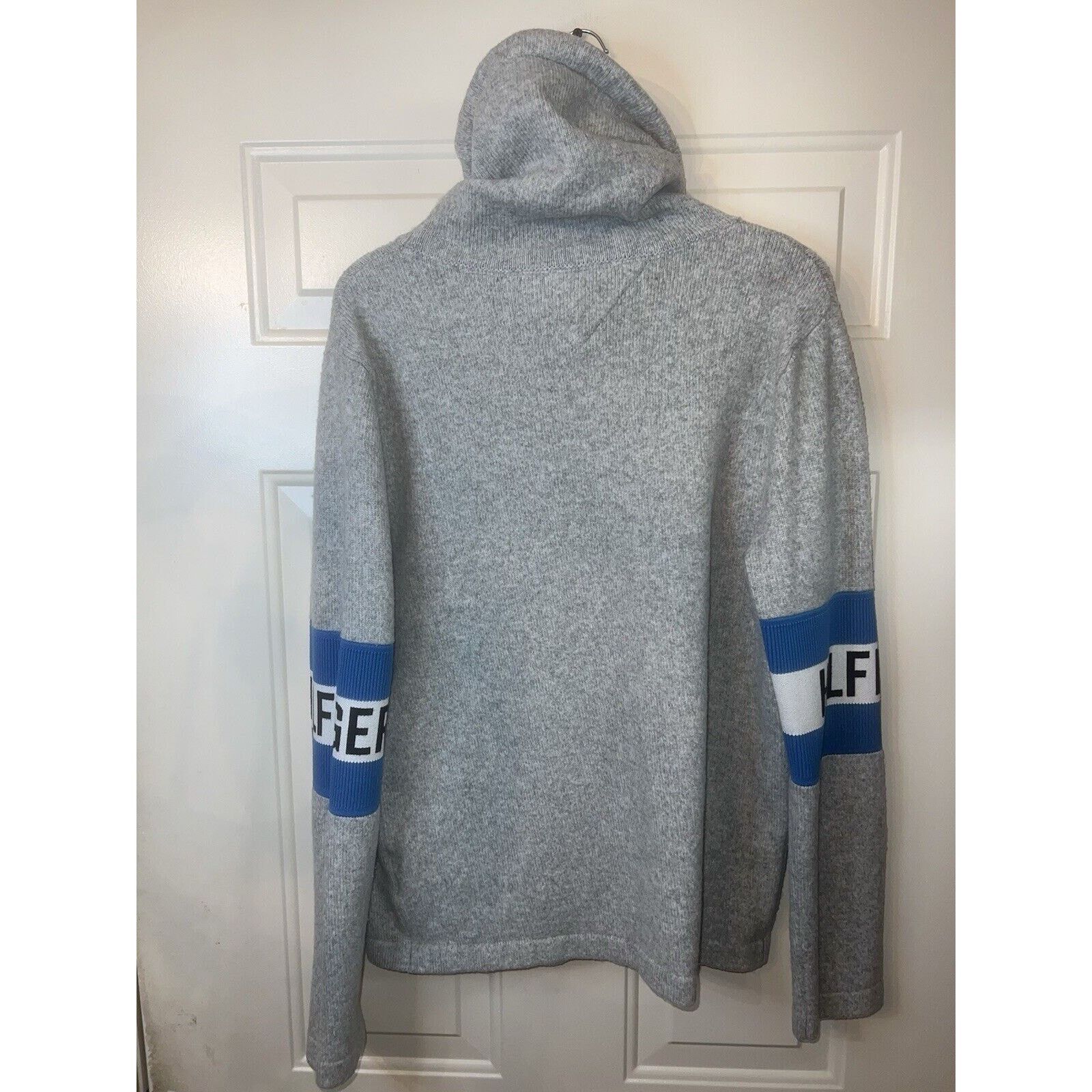Tommy Hilfiger Tommy Hilfiger Sweater Mens Medium Gray Pullover Jacket Blue Size US M / EU 48-50 / 2 - 4 Thumbnail