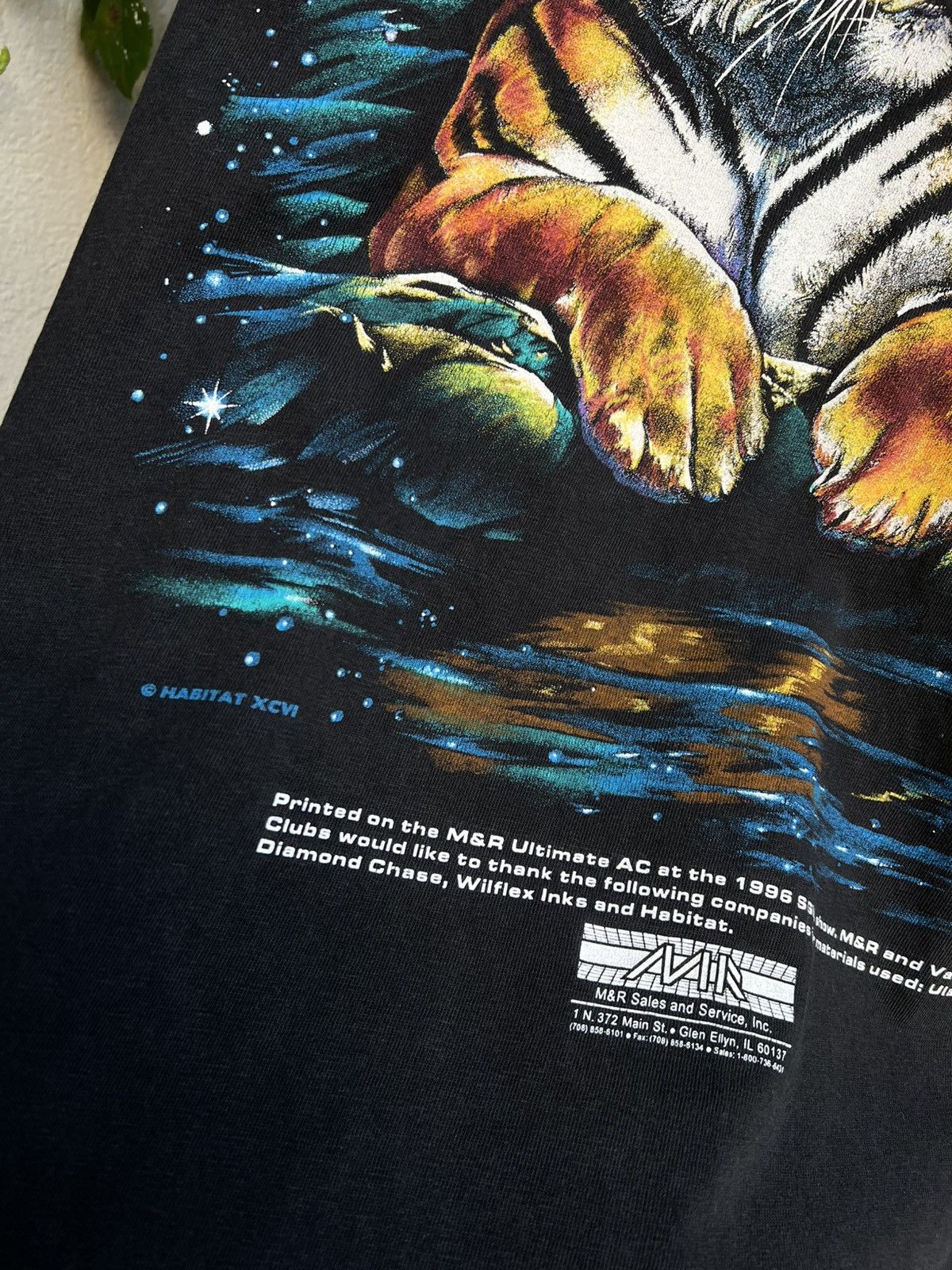 Habitat 1996 Tiger Nature Tee Size US XL / EU 56 / 4 - 3 Thumbnail
