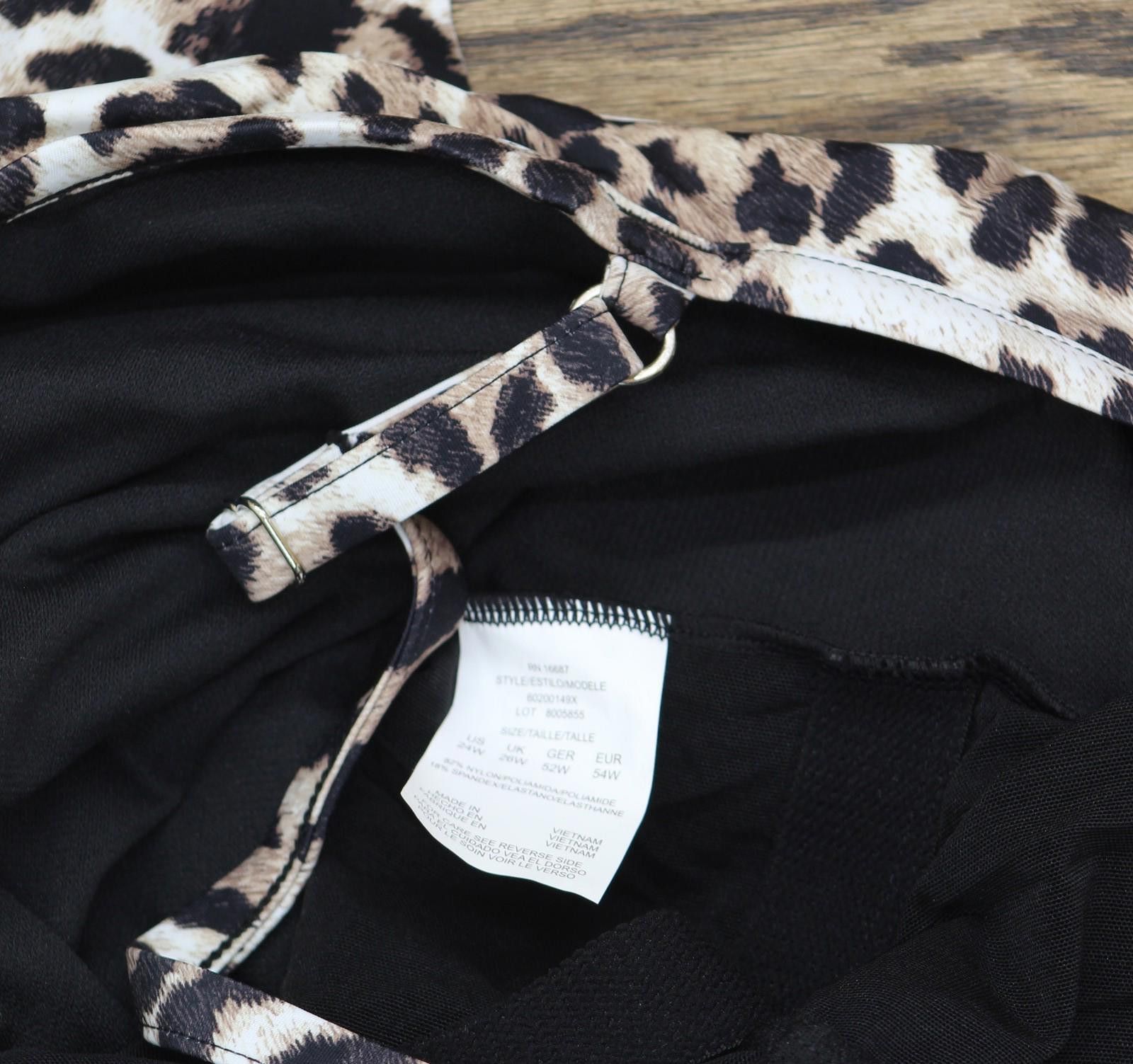 Other Nwt Swim Solutions Fauxkini Swimsuit Hidden Spots Brown 24w Size ONE SIZE - 4 Thumbnail