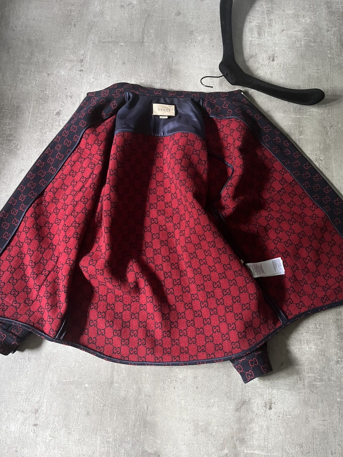 Gucci Gucci GG Jacquard shirt jacket wool Size US M / EU 48-50 / 2 - 10 Thumbnail