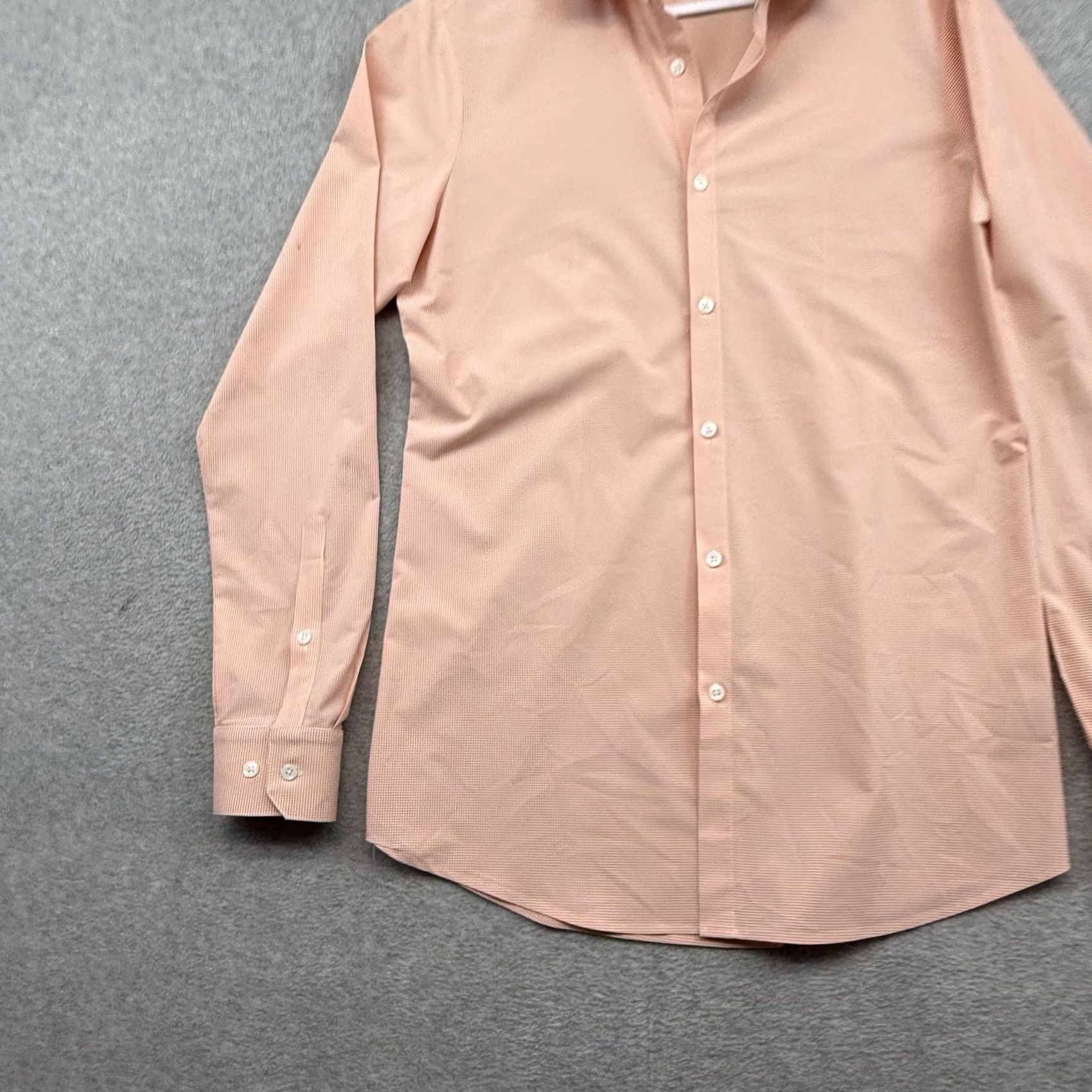 Mizzen+Main VINTAGE Mizzen+Main Leeward Shirt Mens LT Pink Gingham Button-Down Collared Slim Fit Long Sleeve Casual Workwear Size US L / EU 52-54 / 3 - 2 Thumbnail