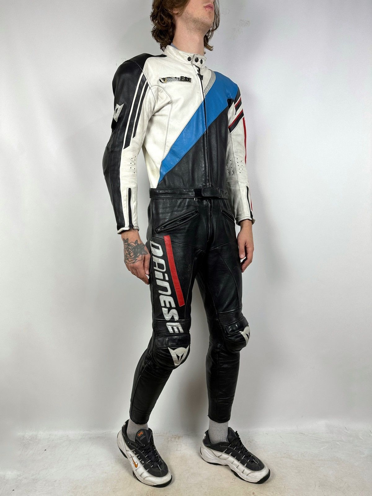 Dainese Vintage Dainese Professional Leather Superbike Moto Suit Size US M / EU 48-50 / 2 - 2 Thumbnail