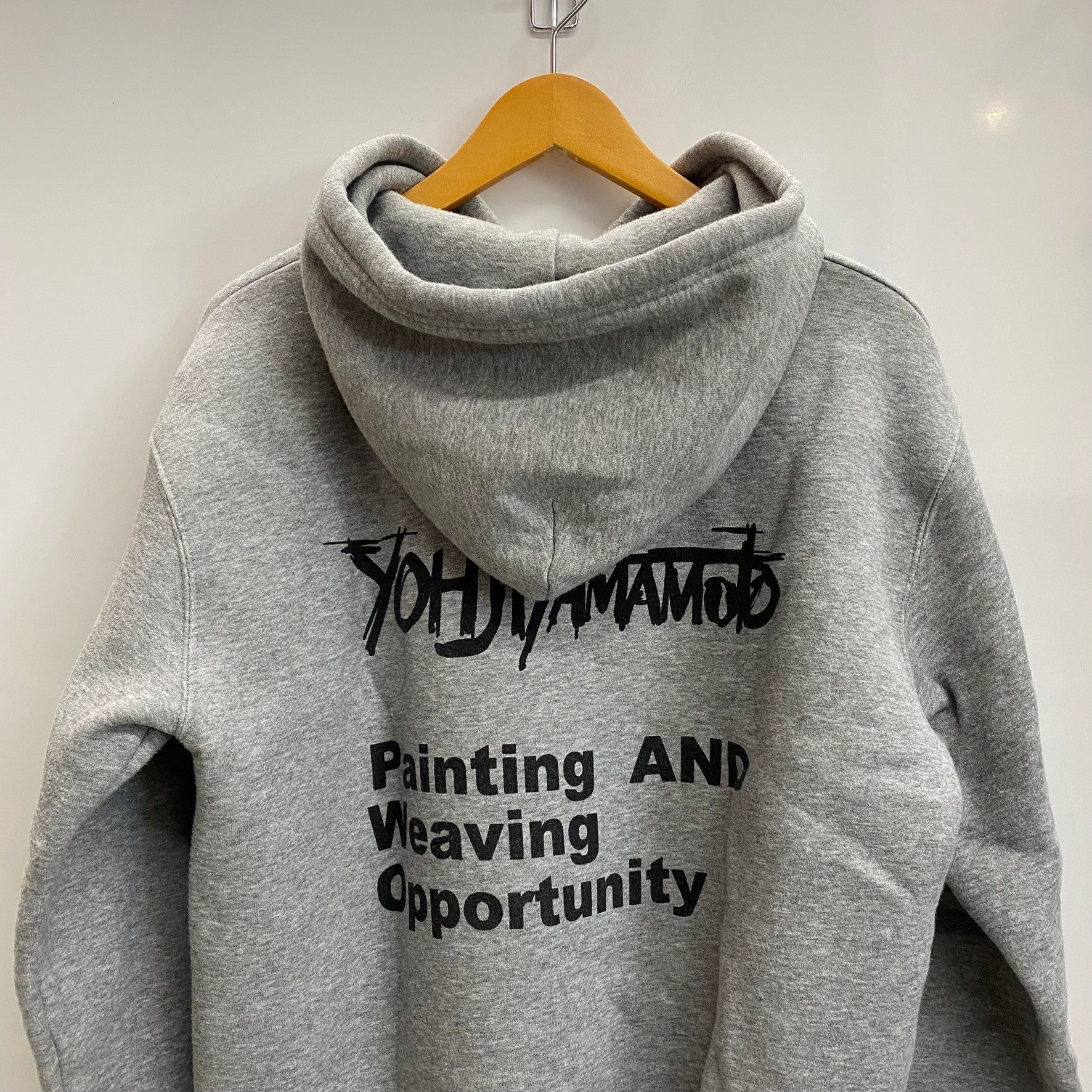 Yohji Yamamoto Yohji Yamamoto Painting and Weaving Hoodie Size US M / EU 48-50 / 2 - 5 Thumbnail