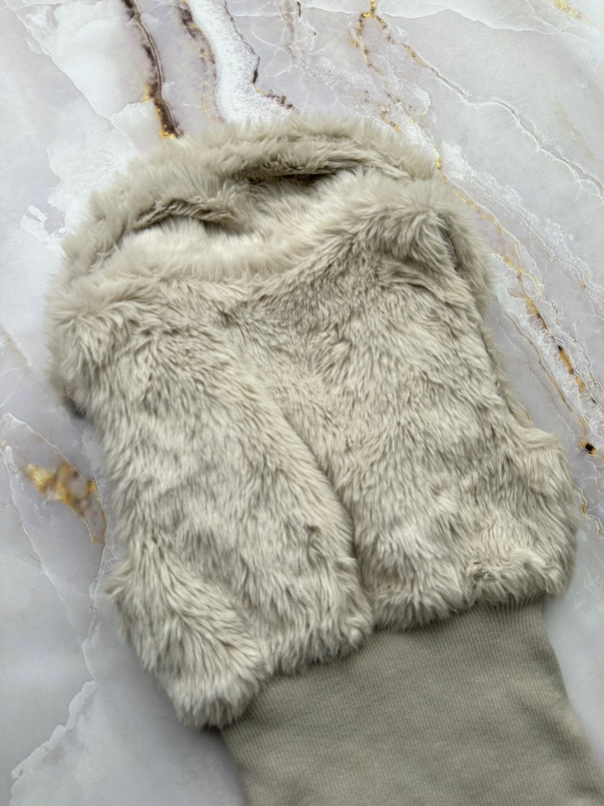 Japanese Brand Vintage Vest With Faux Fur Size XS / US 0-2 / IT 36-38 - 8 Thumbnail