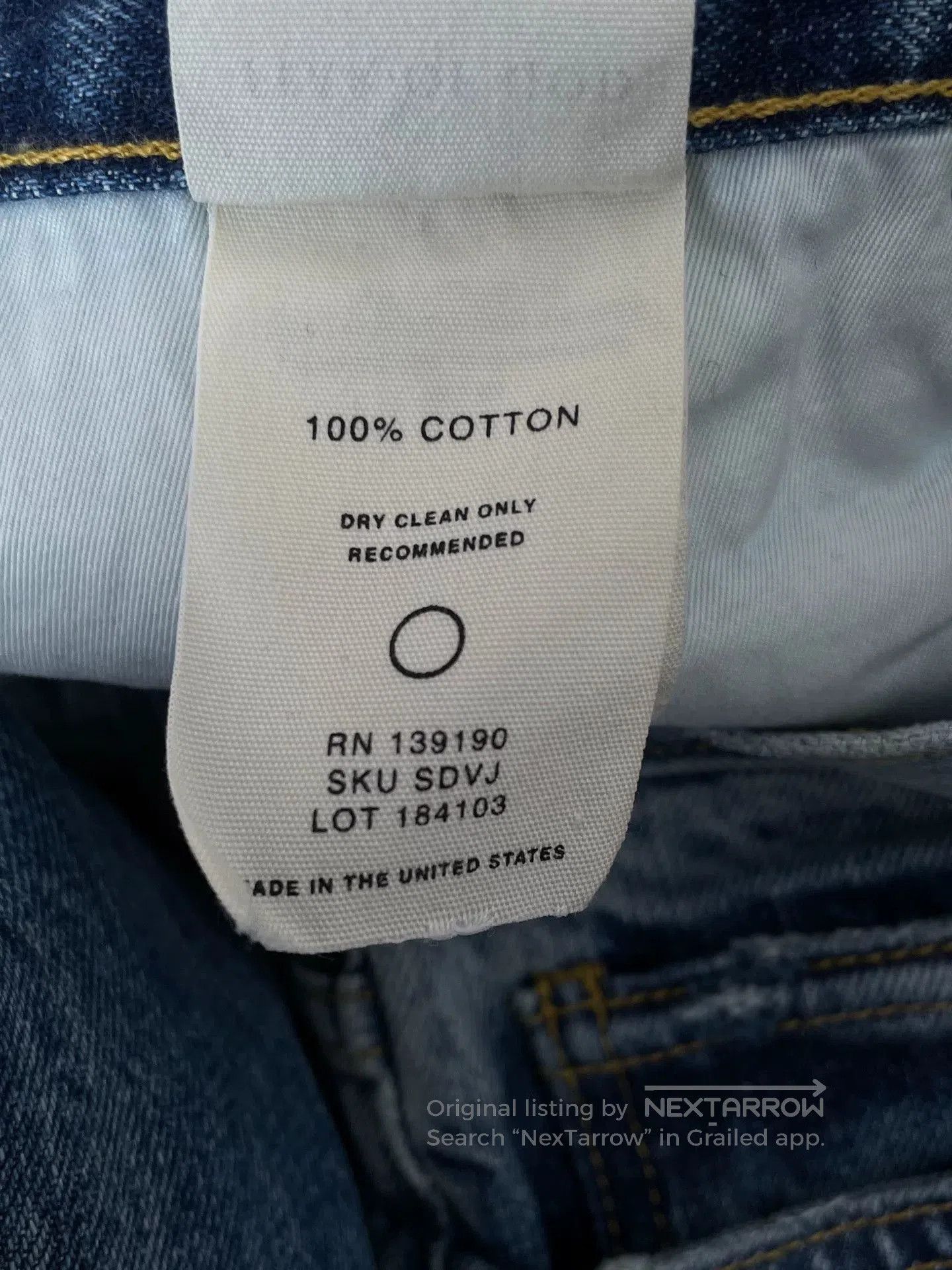 Fear of God Fear of God Jeans with Zip Hem. Size US 31 - 7 Thumbnail