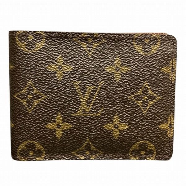 Louis Vuitton Louis Vuitton Louis Vuitton Portefeuille Multiple Monogram Wallet Canvas Short Wallet M60895 Size ONE SIZE - 1 Thumbnail