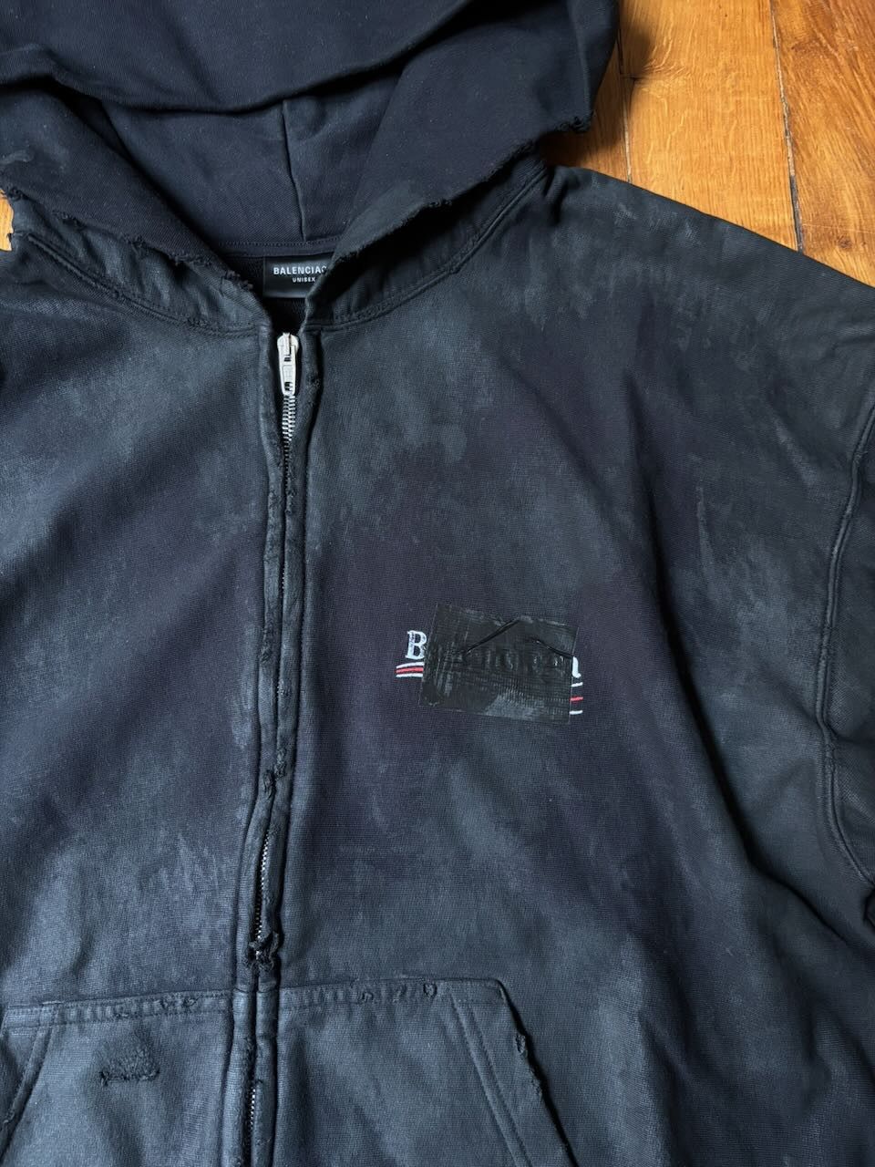 Balenciaga Gaffer Tape Hoodie ss23 Size US M / EU 48-50 / 2 - 2 Thumbnail