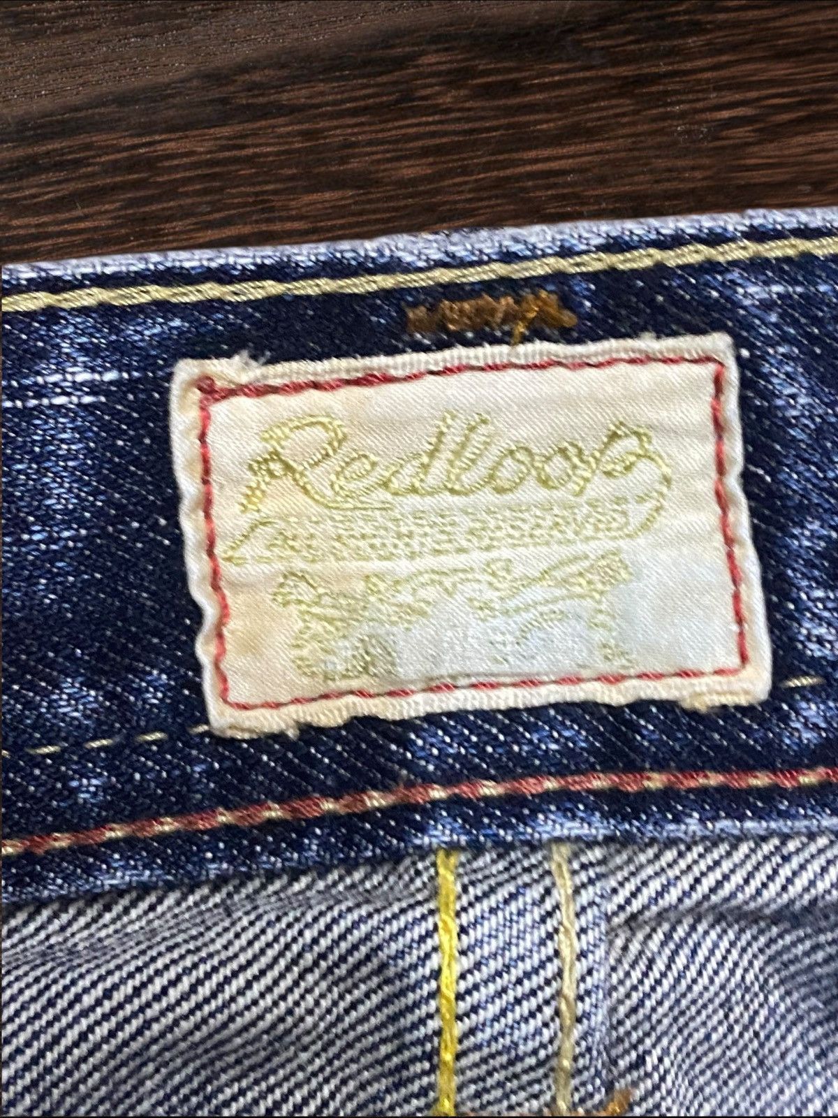 Levi's Vintage Levis Redloop Fade Wash Distressed Loose Jeans Size US 33 - 20 Thumbnail