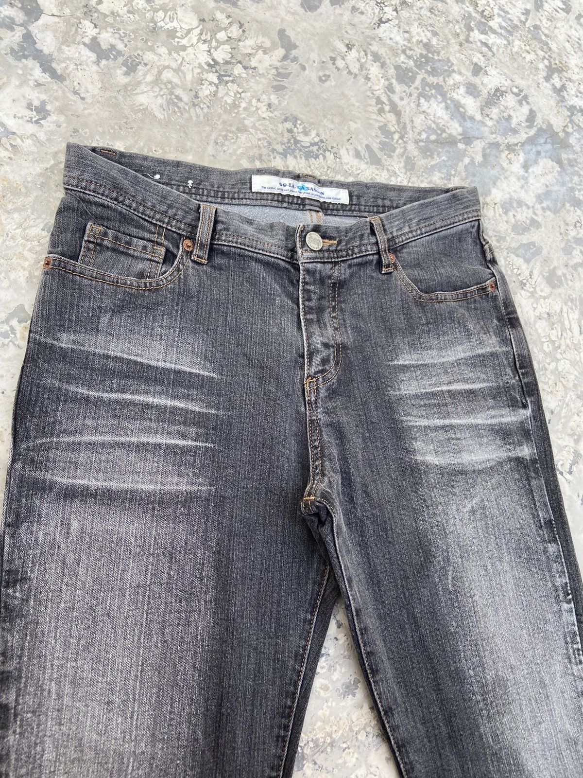 Beauty Beast × Hysteric Glamour × Japanese Brand Oo la la sasson denim pants flare Size 29" - 4 Thumbnail
