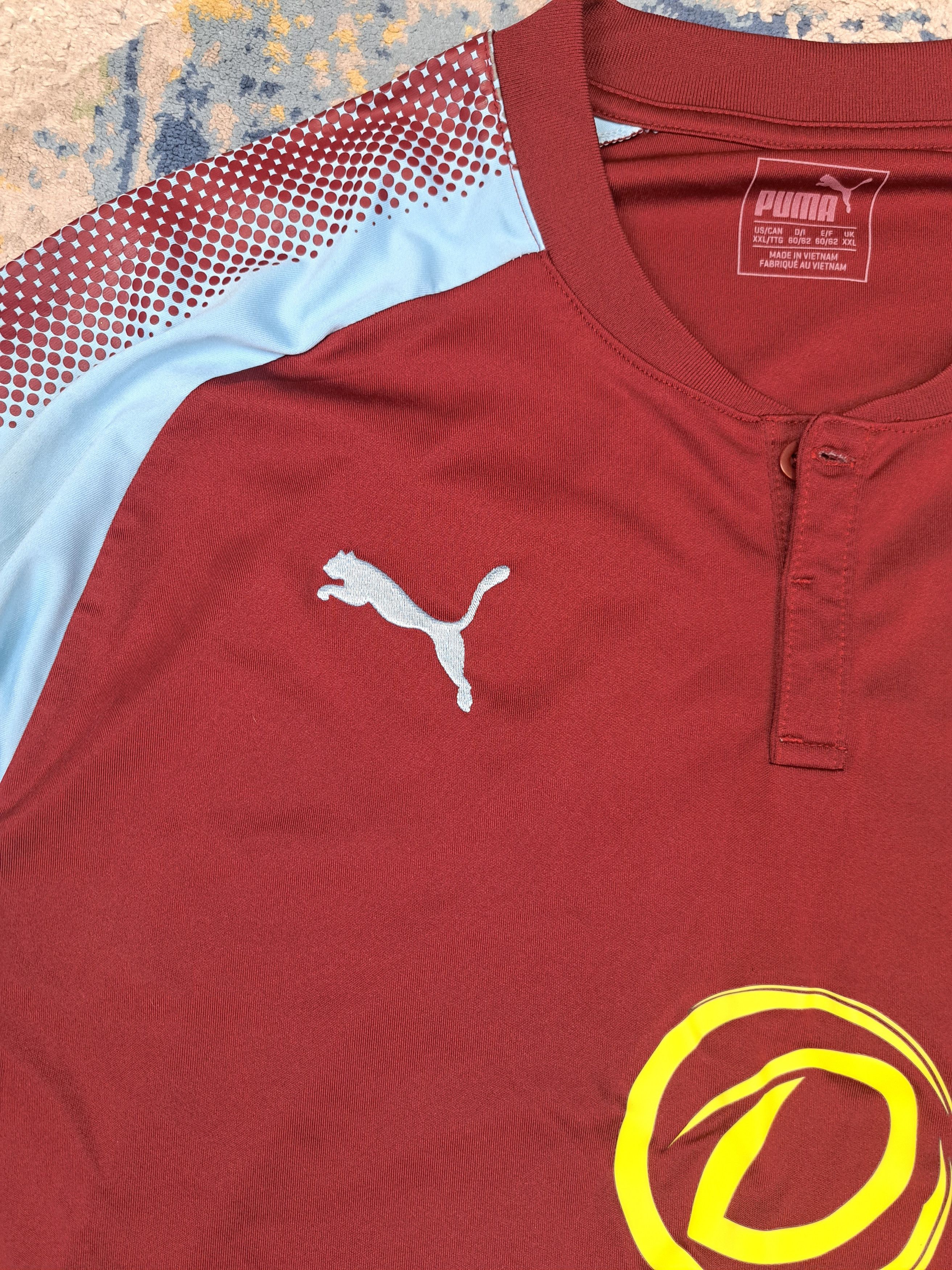 Puma Burnley 2018 Soccer Jersey Blokecore Premier League Patches Size US XXL / EU 58 / 5 - 4 Thumbnail