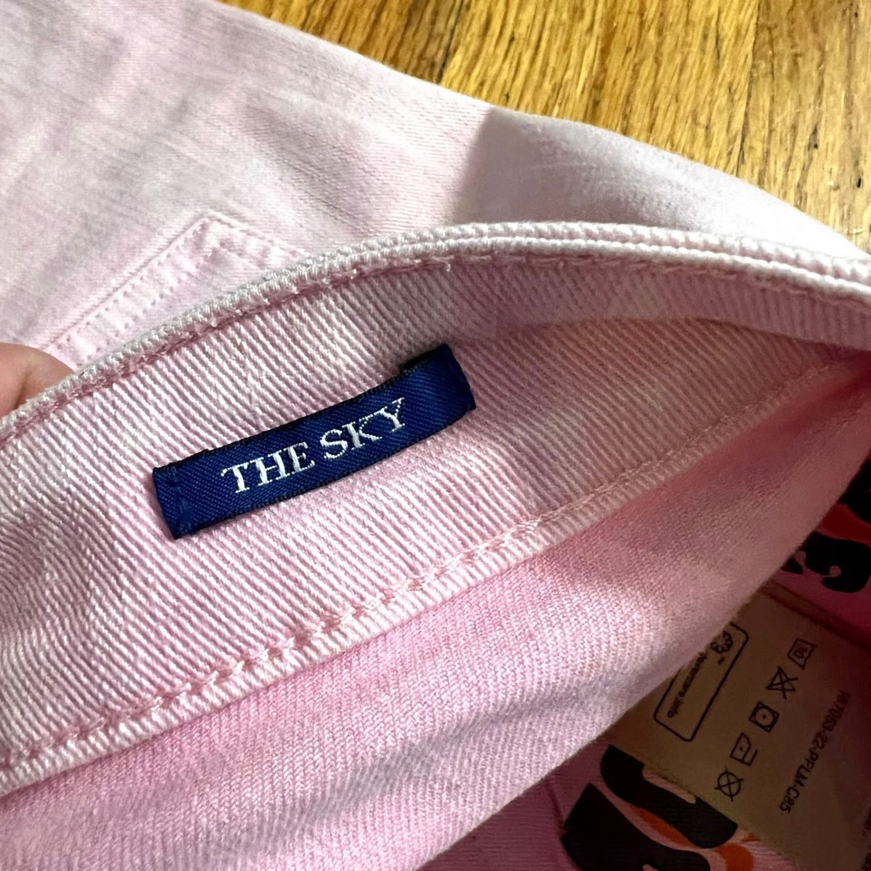 Scotch & Soda Scotch & Soda Womens Jeans Sky High-Rise Straight Pink Button Fly 30 X32 Size 30" / US 8 / IT 44 - 7 Thumbnail