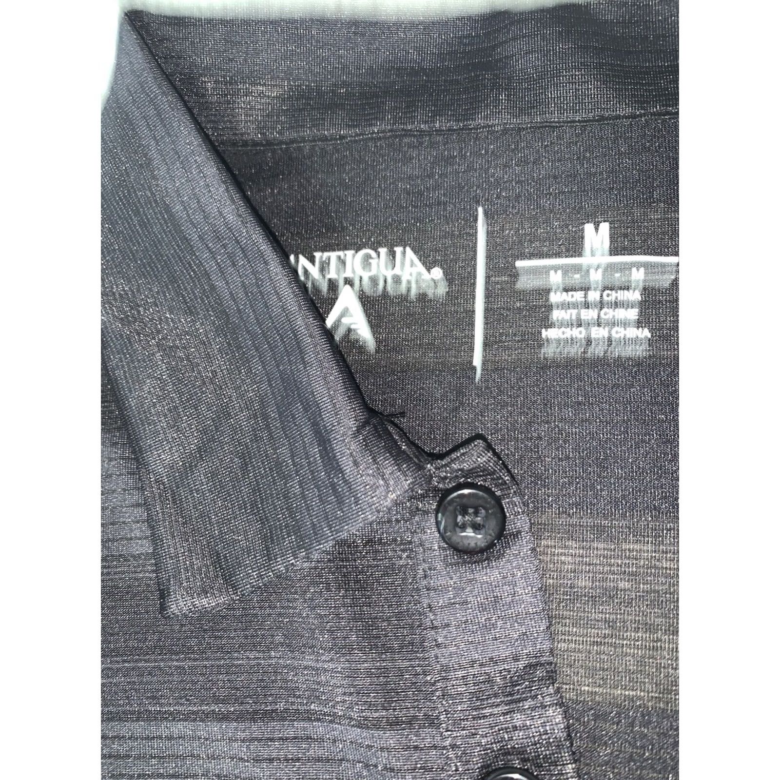 Vintage VINTAGE LA Kings Antigua Golf Shirt M Hockey Striped Black Polo NWT Size US M / EU 48-50 / 2 - 2 Thumbnail
