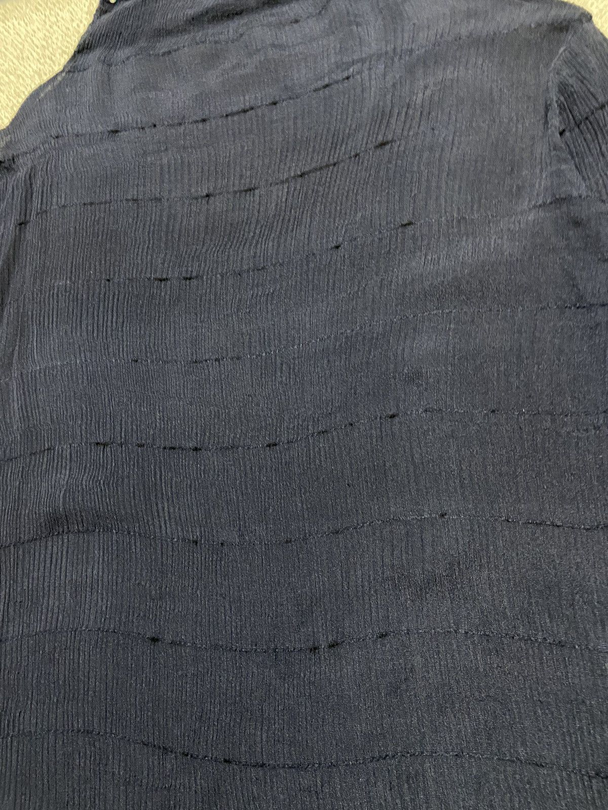 Designer × Issey Miyake × Pleats Please Issey Miyake Issey Miyake Permanente Pleated Blouse Size XS / US 0-2 / IT 36-38 - 3 Thumbnail