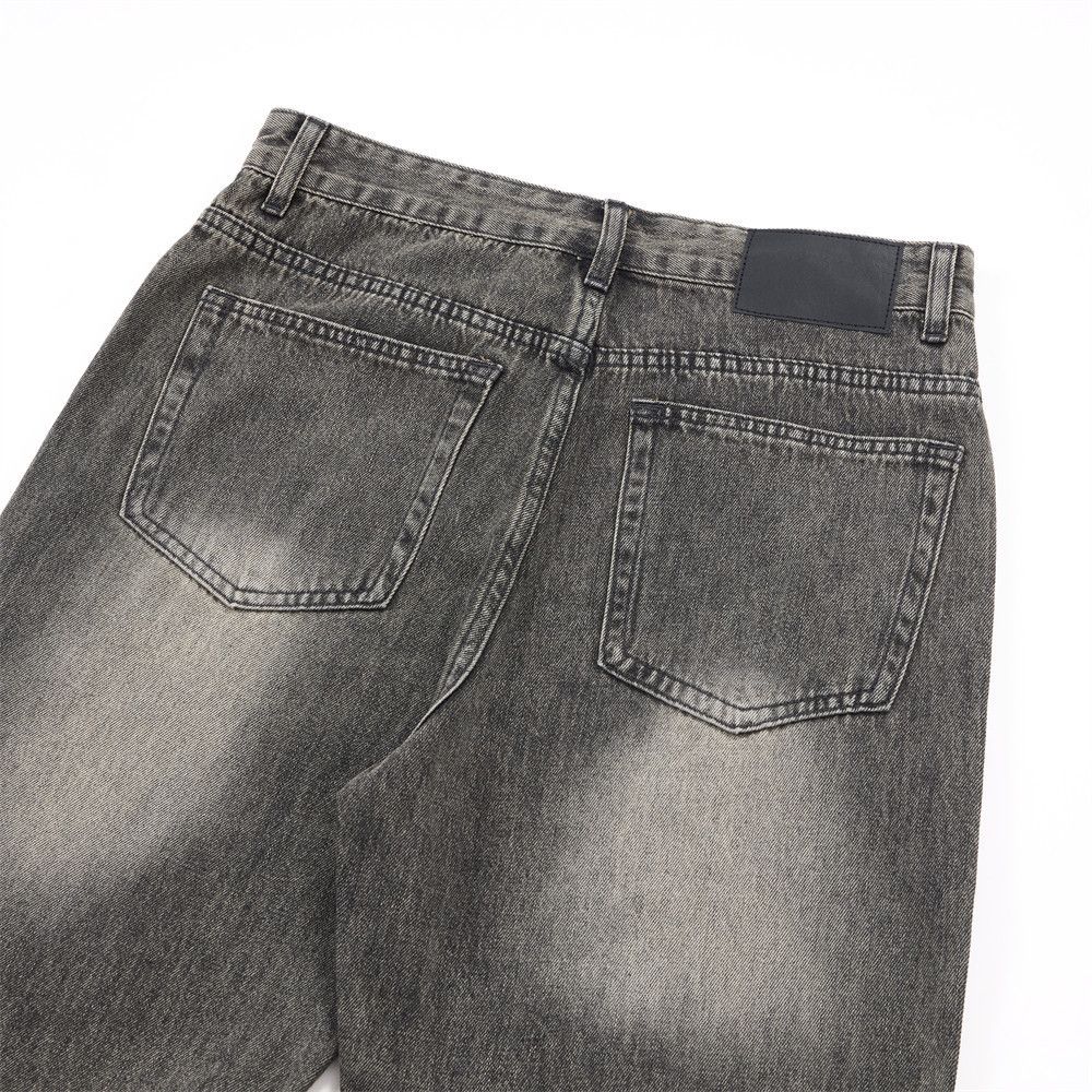 Vintage Men's American retro versatile casual washed jeans Size US 32 / EU 48 - 5 Thumbnail