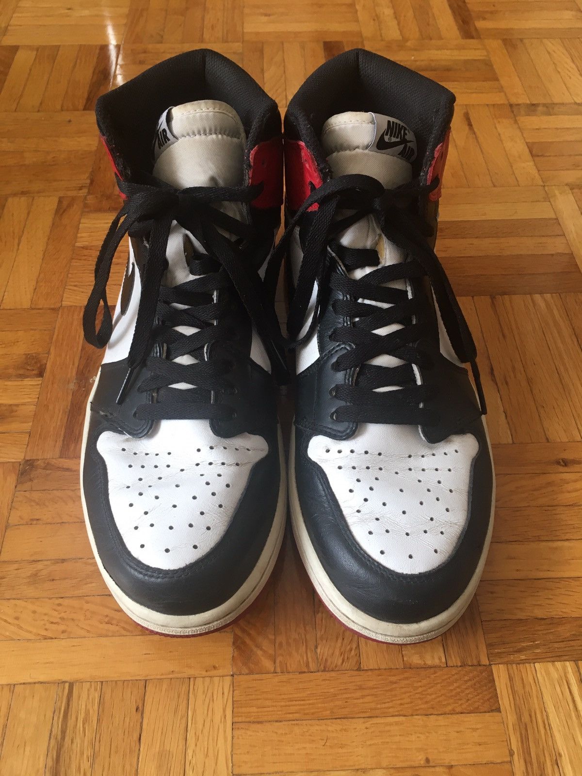 satin black toe 1s grade school