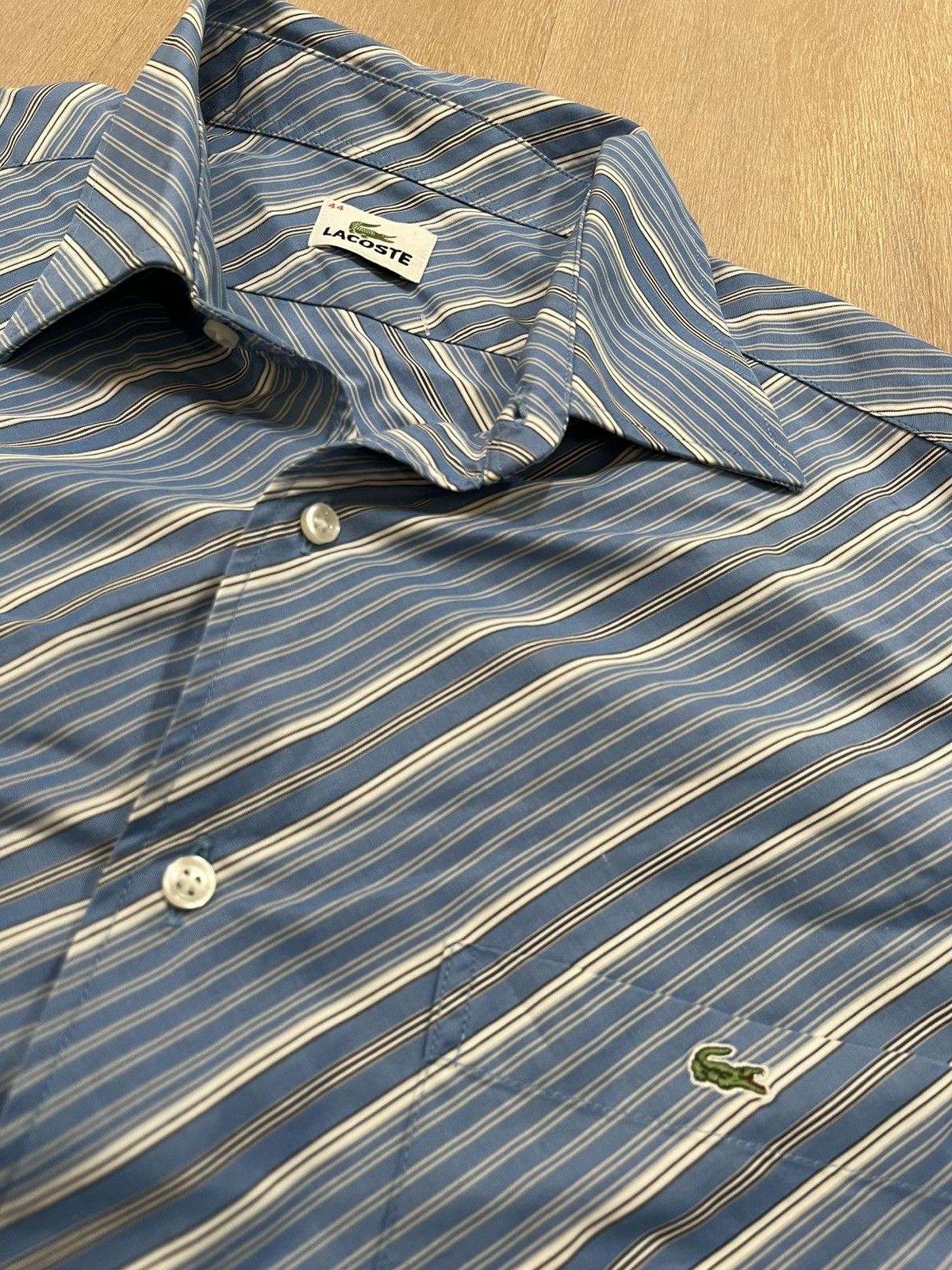 Lacoste Lacoste Dress Shirt Size US XL / EU 56 / 4 - 1 Thumbnail