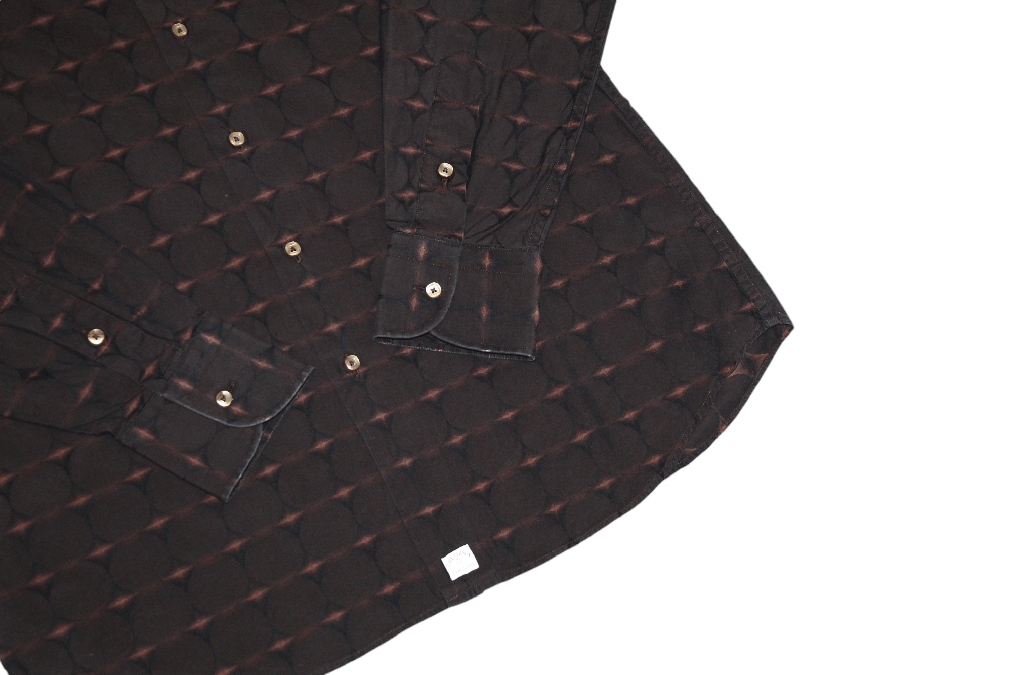 Etro Delsiena 1953 Fatta a mano Stereo Graphic Print Casual Shirt Size US M / EU 48-50 / 2 - 6 Thumbnail