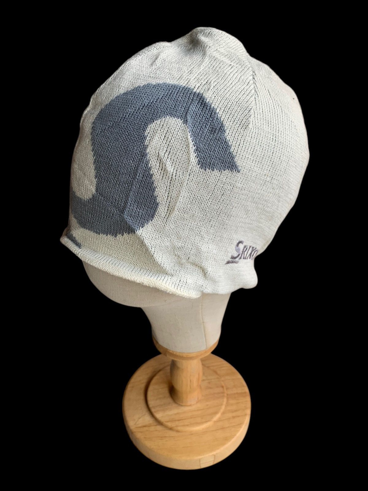 Japanese Brand Srixon Big Logo S knitted Winter sessions Beanie Hats Size ONE SIZE - 2 Thumbnail
