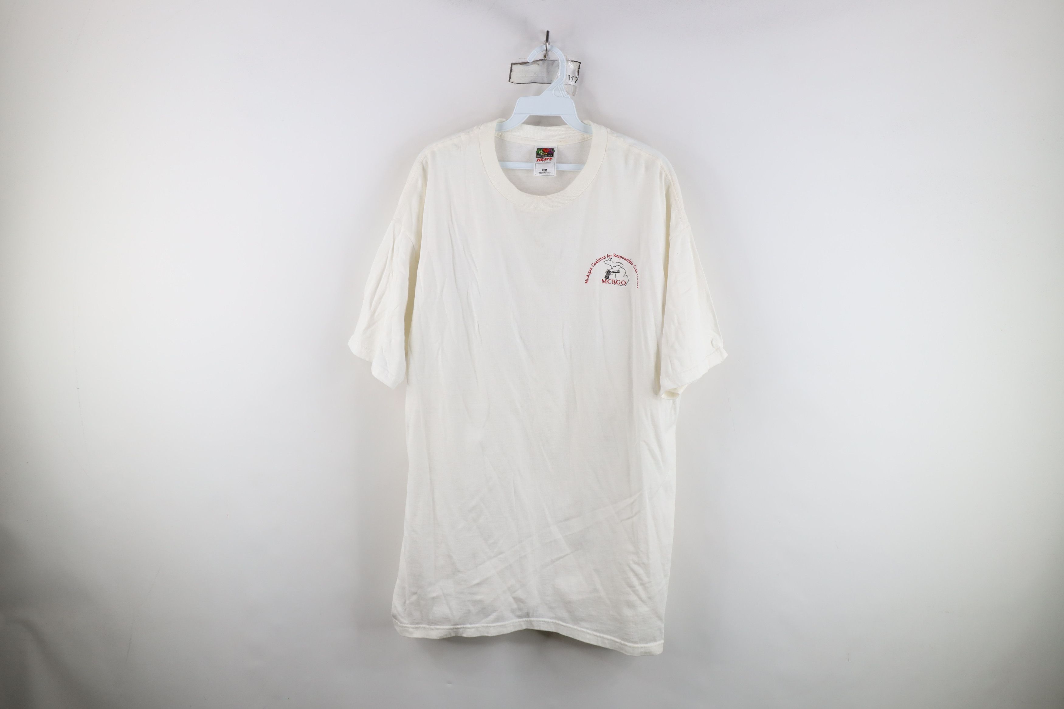 Vintage Vintage Coalition for Responsible Gun Owners T-Shirt White Size US XXL / EU 58 / 5 - 1 Thumbnail