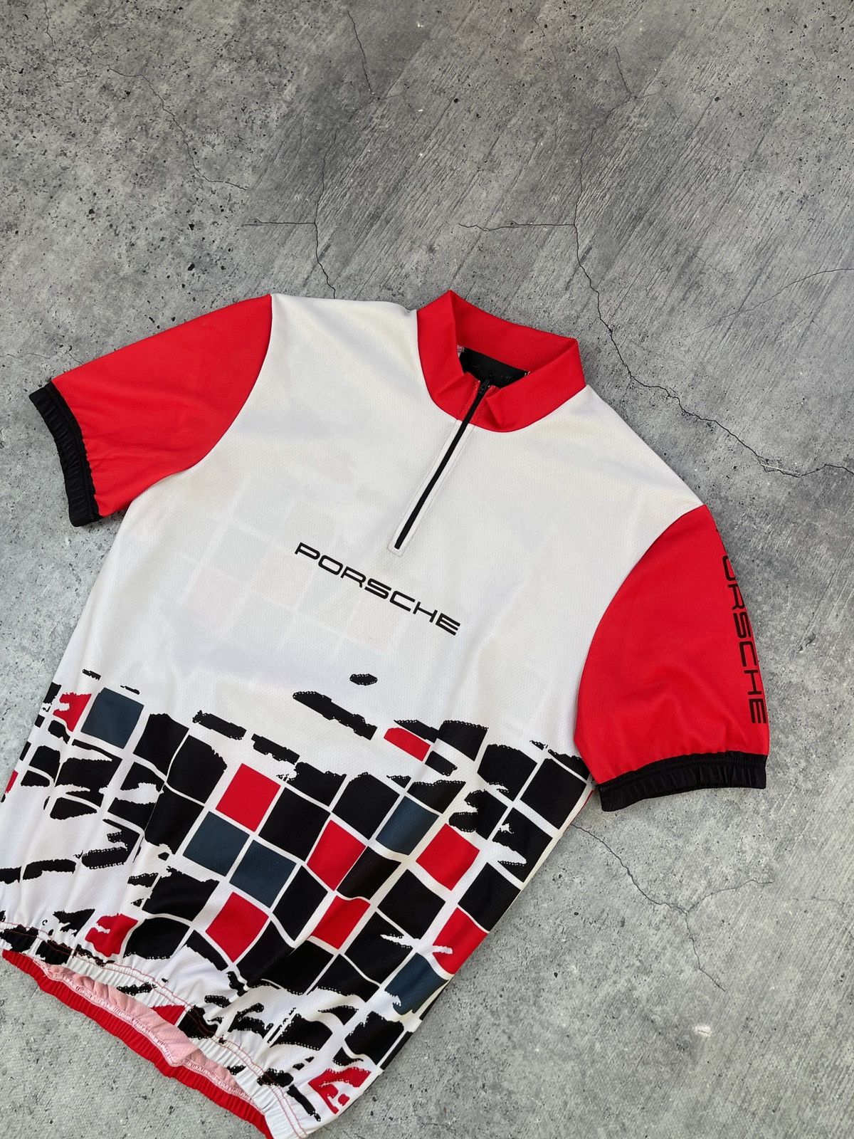 Porsche Design × Vintage porsche velo t-shirt Size US M / EU 48-50 / 2 - 2 Thumbnail