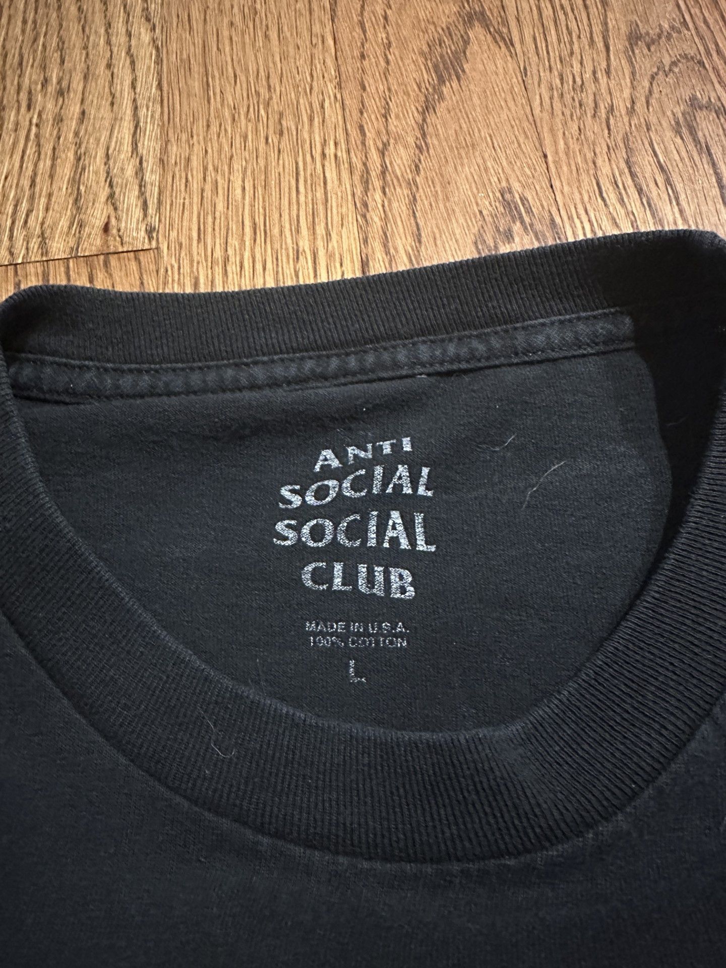 Anti Social Social Club Anti Social Social Club Options Tee Black Size US L / EU 52-54 / 3 - 3 Thumbnail