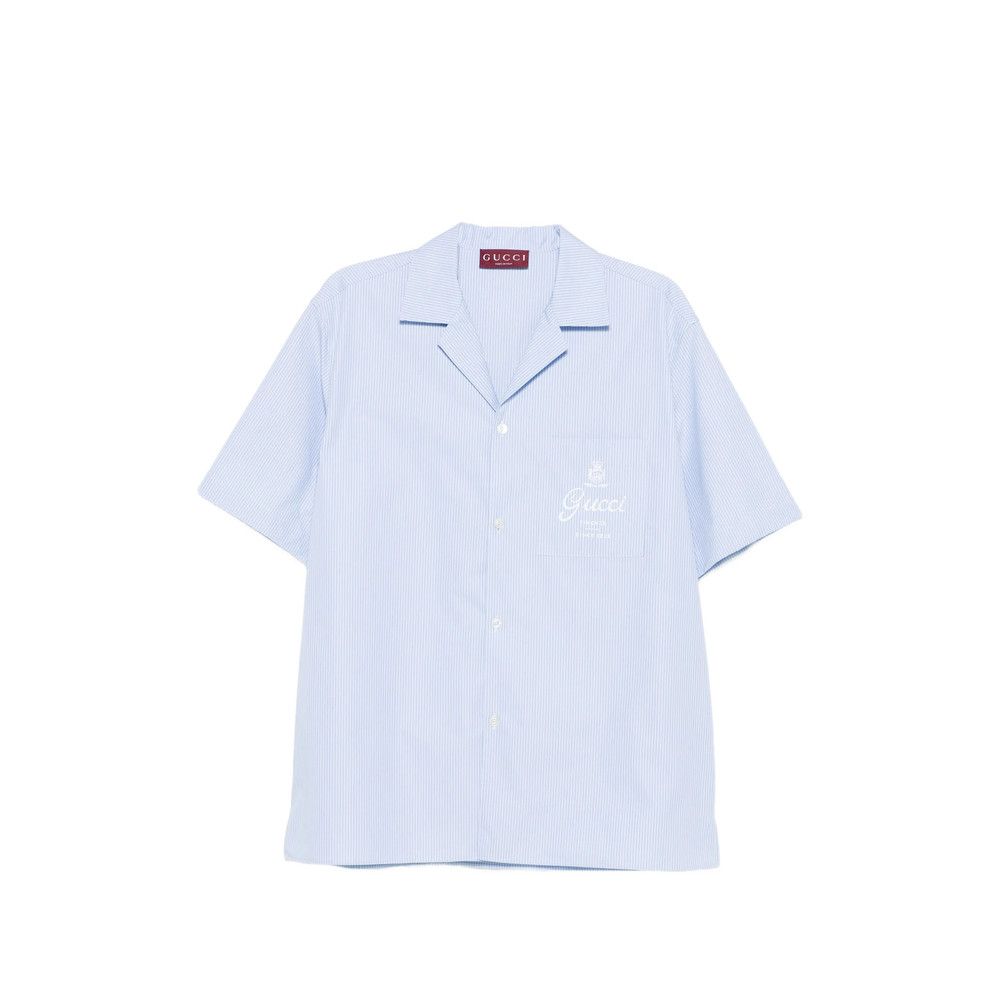 Gucci Gucci BLUE Shirts Size US M / EU 48-50 / 2 - 1 Thumbnail