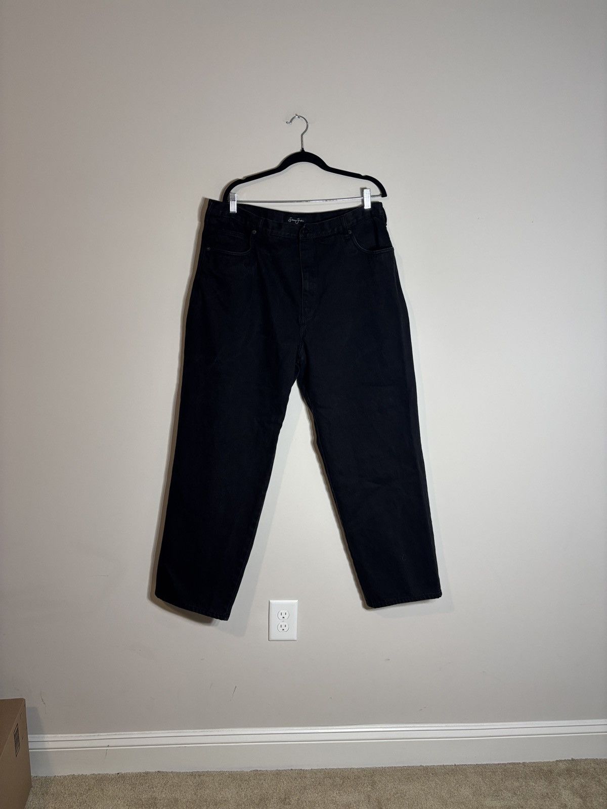Sean John Vtg Sean John Black Denim Jacket Jeans Set Hip Hop Y2K XXL Size US XXL / EU 58 / 5 - 8 Thumbnail