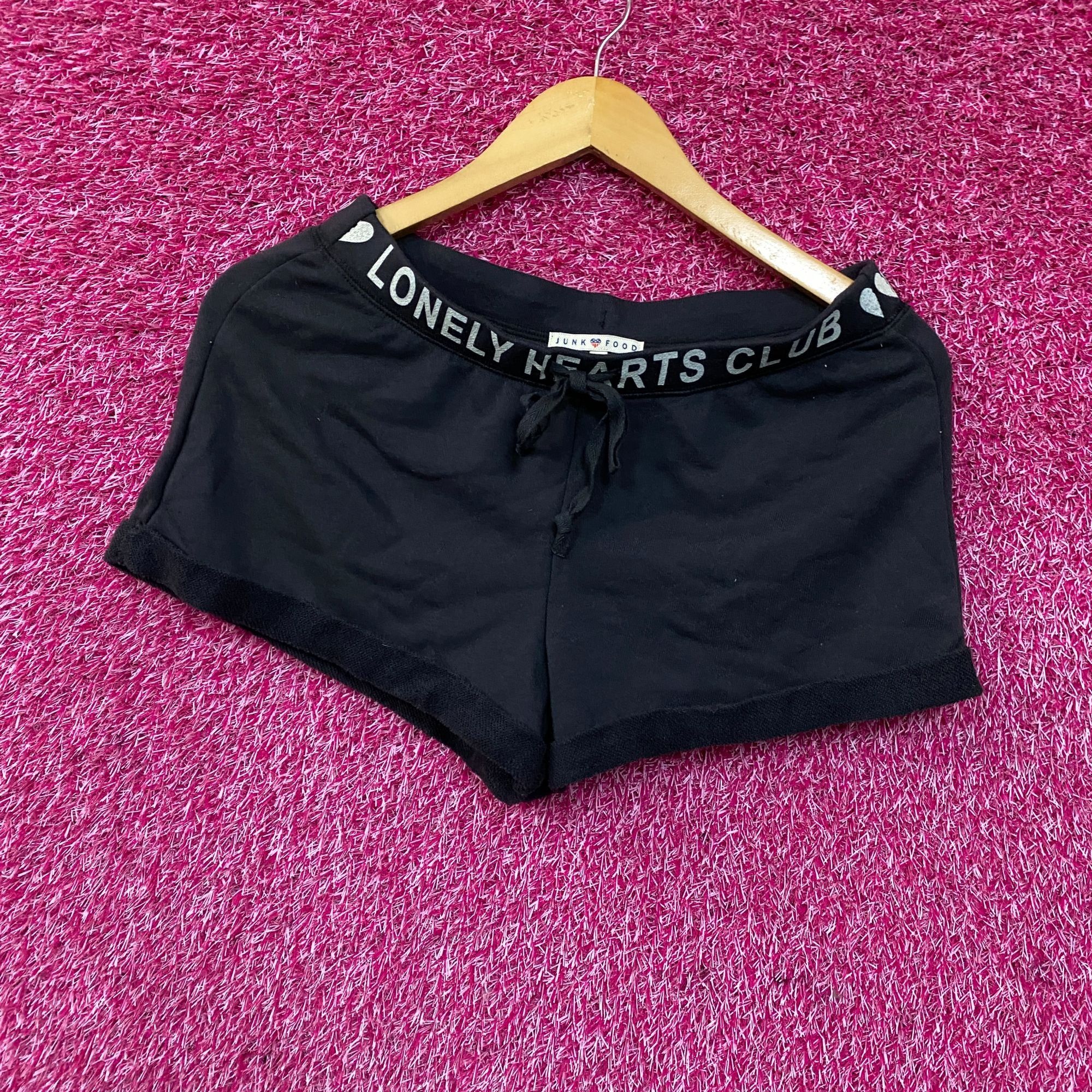Junk Food Junk Food Lonely Hearts Club Vintage Style Shorts Small Size 28" / US 6 / IT 42 - 2 Thumbnail
