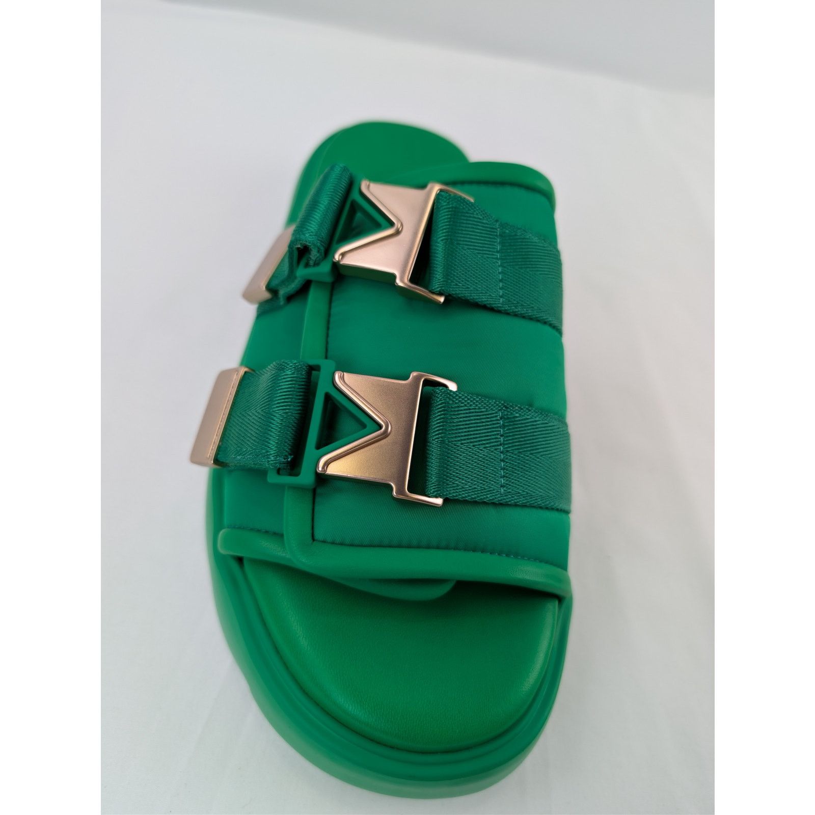 Bottega Veneta o1rshd1 Bomber Flash Sandal in Grass/Green Size US 12 / EU 45 - 14 Thumbnail