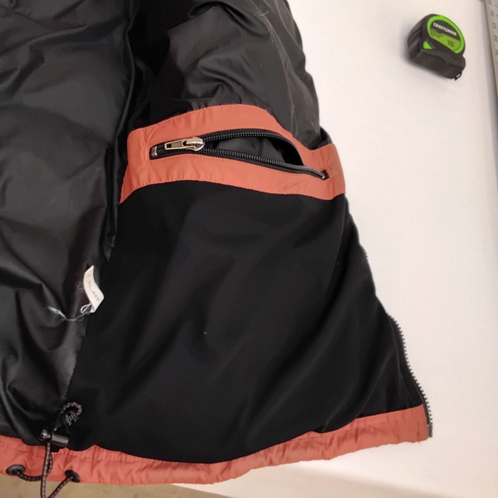 L.L. Bean L.L. Bean Down Puffer Vest Men's XLT Orange Black Stain Size US XL / EU 56 / 4 - 9 Thumbnail