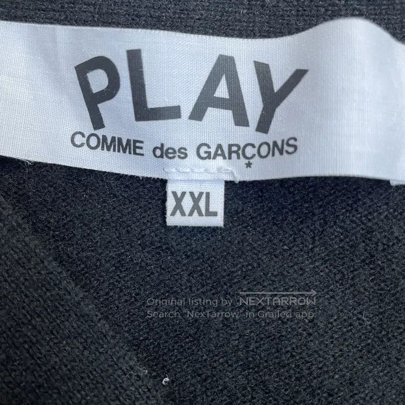 Comme Des Garcons Knitted Cardigan/Black