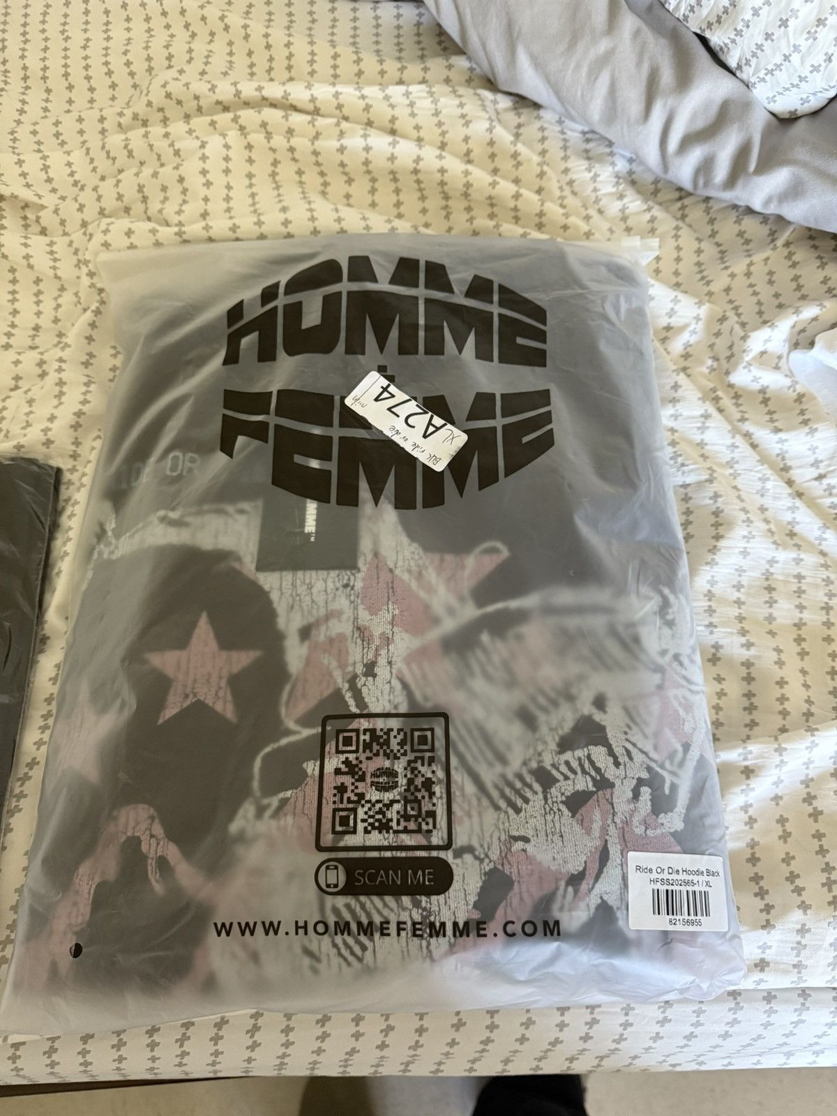 Homme + Femme La Ride or Die hoodie Size US XL / EU 56 / 4 - 3 Thumbnail