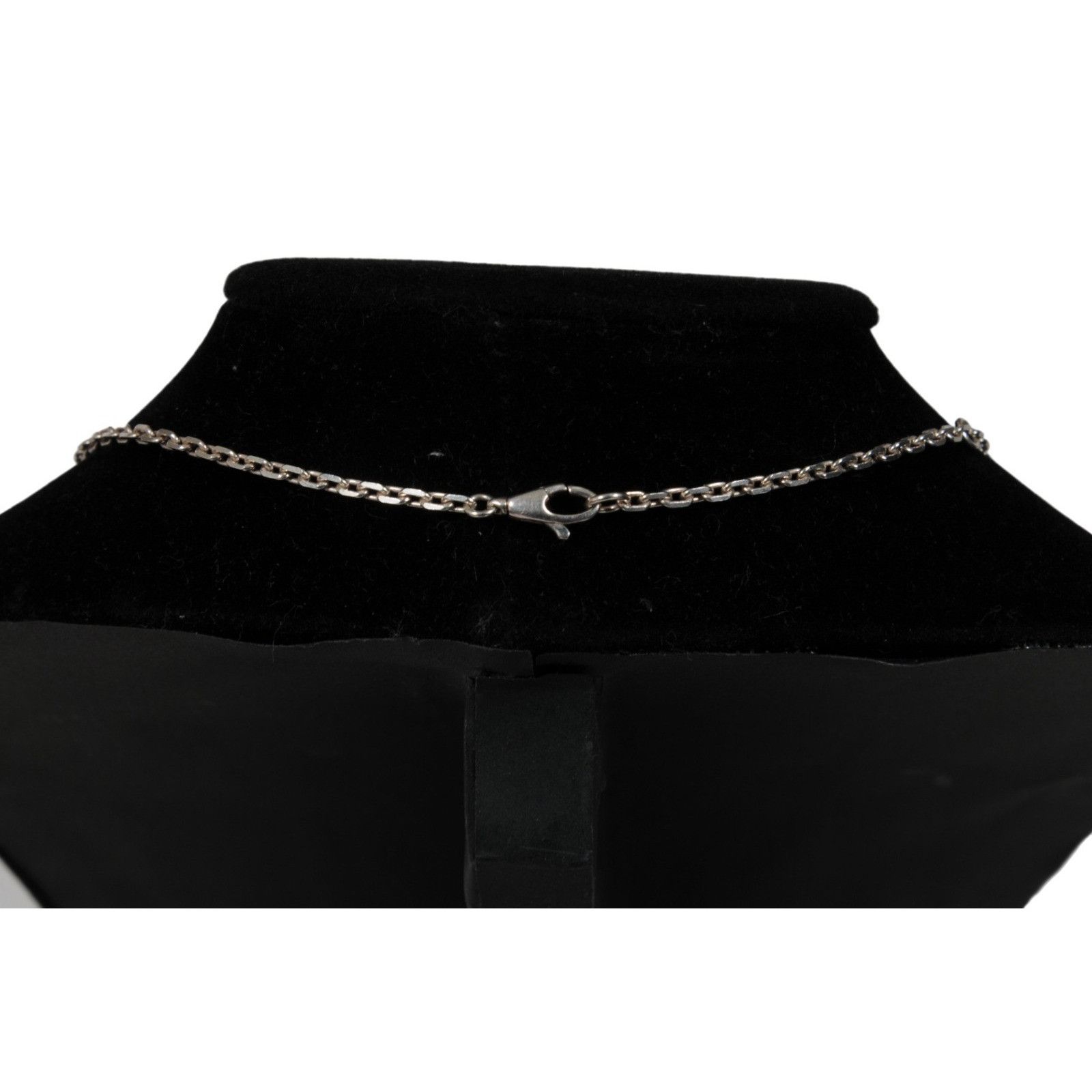 Gucci Interlock GG Logo Necklace Silver Chain Link Size ONE SIZE - 5 Thumbnail