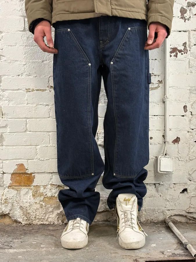 Givenchy Givenchy Pantalon carpenter en denim - Indigo Blue - 32 Size US 32 / EU 48 - 2 Thumbnail