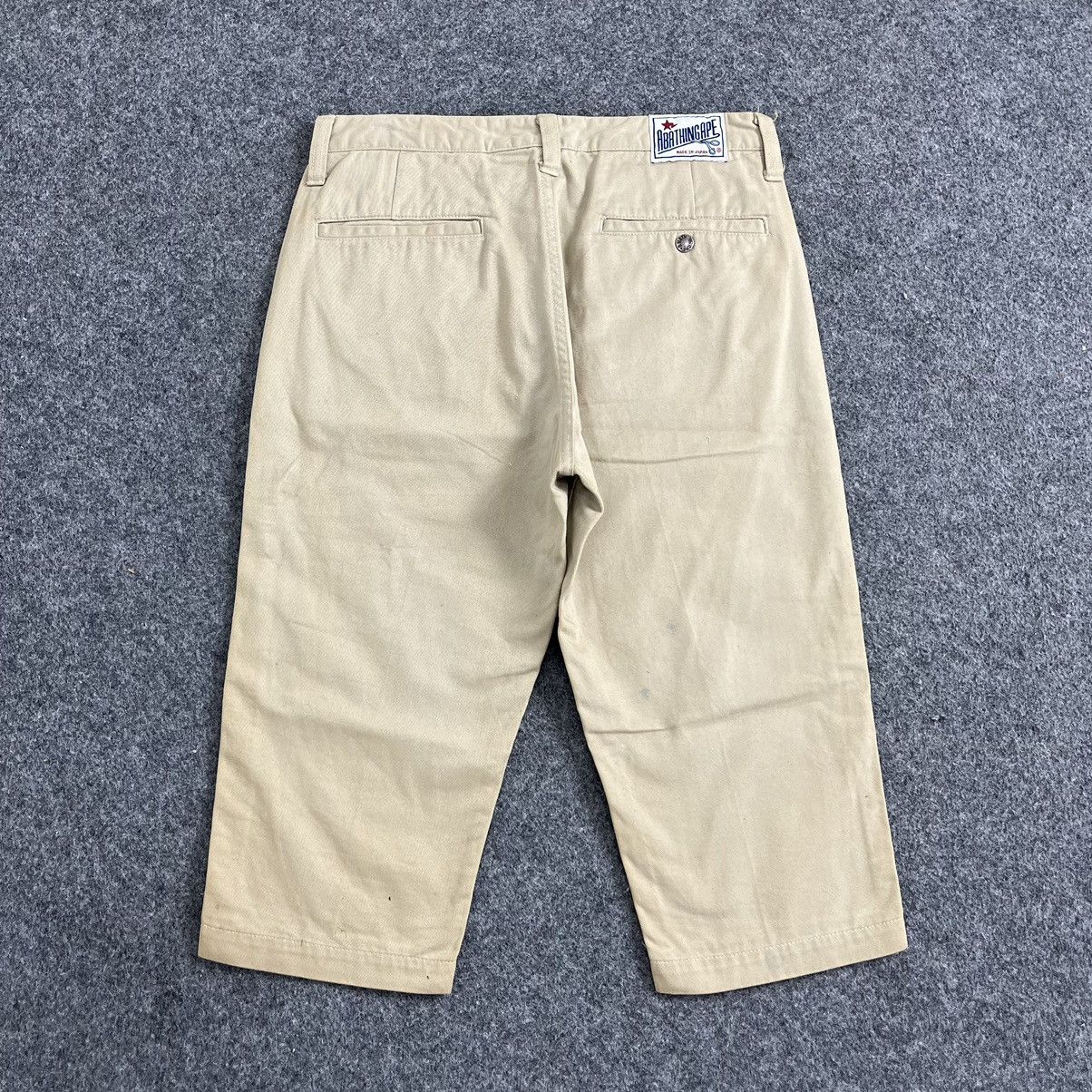 Bape A Bathing Ape Bape 3/4 Khaki Short Pants Size US 28 / EU 44 - 14 Thumbnail