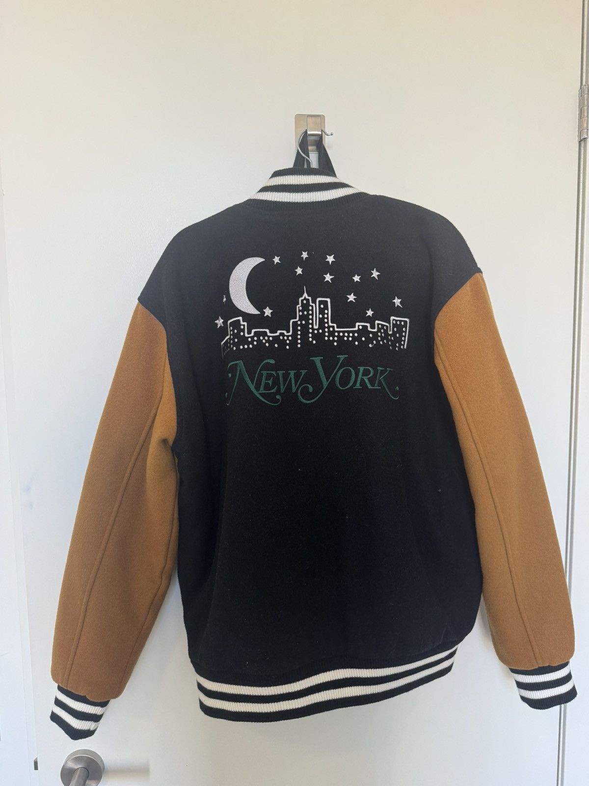Only NY Only NY x New York Magazine Skyline Varsity Jacket Size US M / EU 48-50 / 2 - 2 Thumbnail