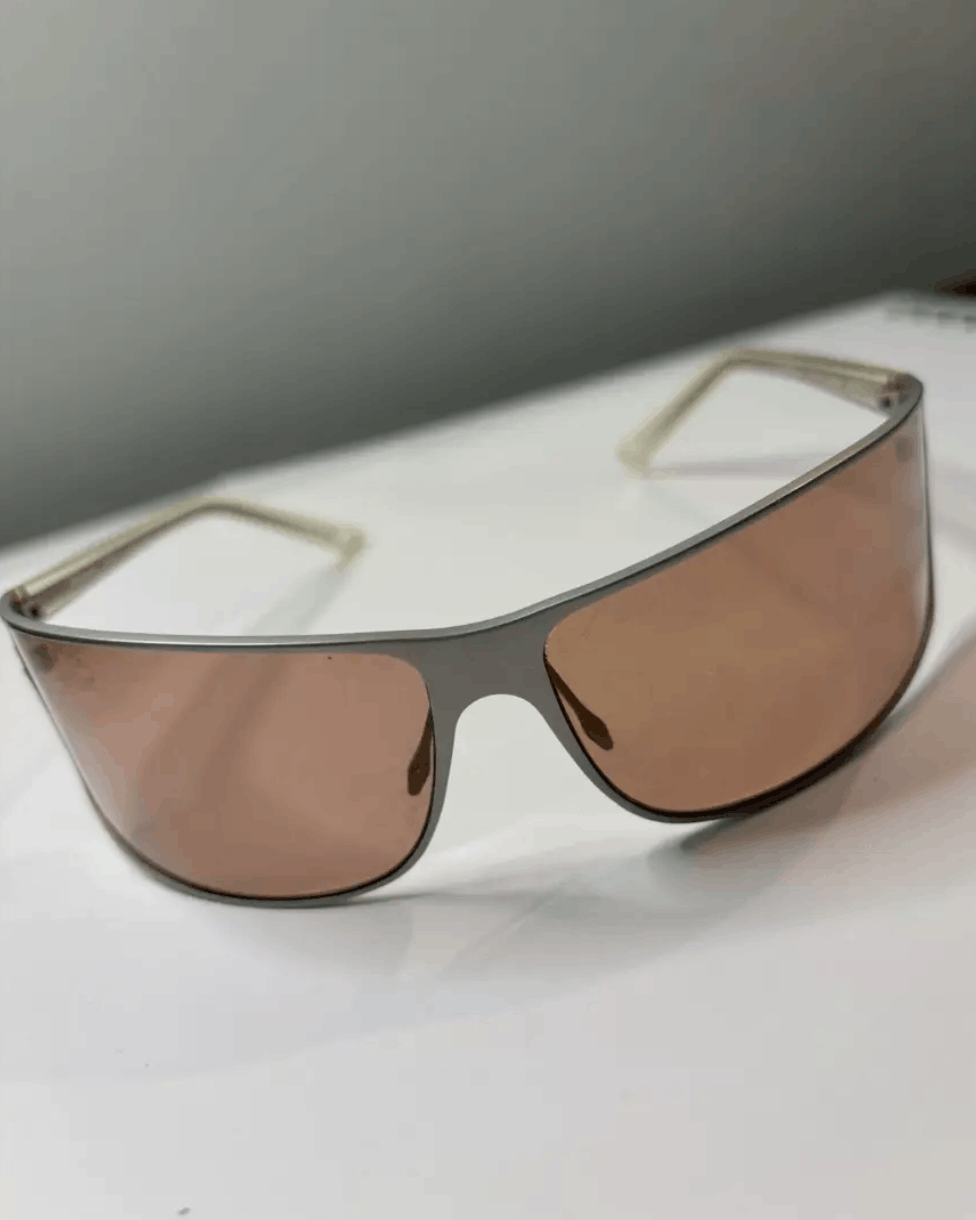 Prada PRADA Sunglasses Titanium Wrap Star Rimless Luna Rossa Size ONE SIZE - 1 Thumbnail