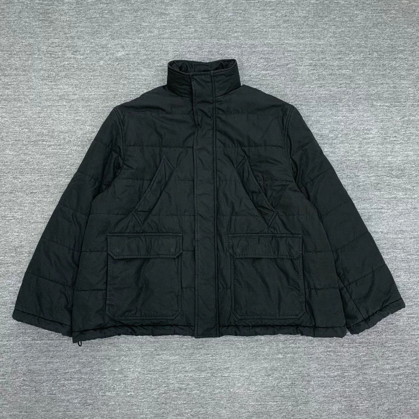 Balenciaga Balenciaga Black Logo Cotton Jacket Size US L / EU 52-54 / 3 - 1 Thumbnail