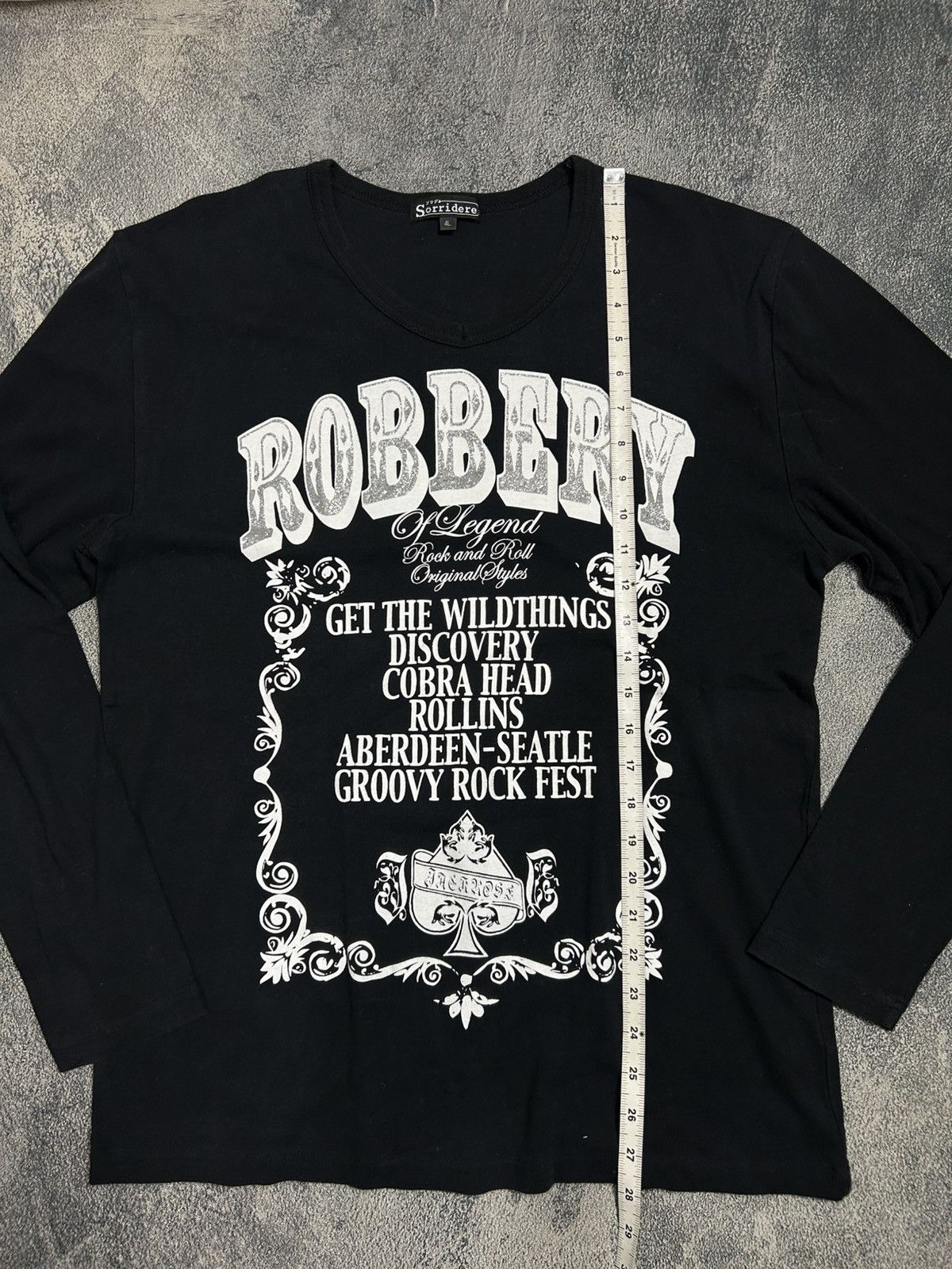 Japanese Brand Sorridere longsleeve tee japanese Brand Size US XL / EU 56 / 4 - 9 Thumbnail