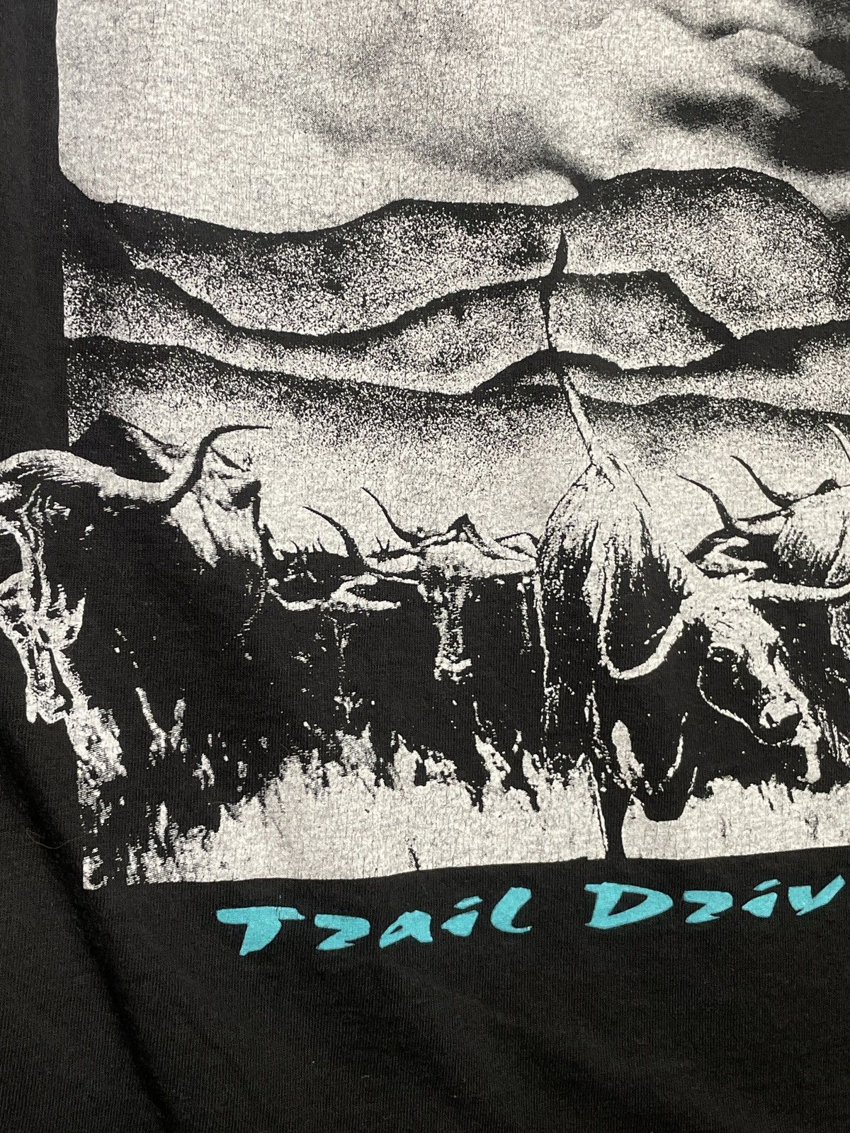 Band Tees × Vintage 1992 BROOKS AND DUNN TRAIL DRIVE Size US L / EU 52-54 / 3 - 7 Thumbnail
