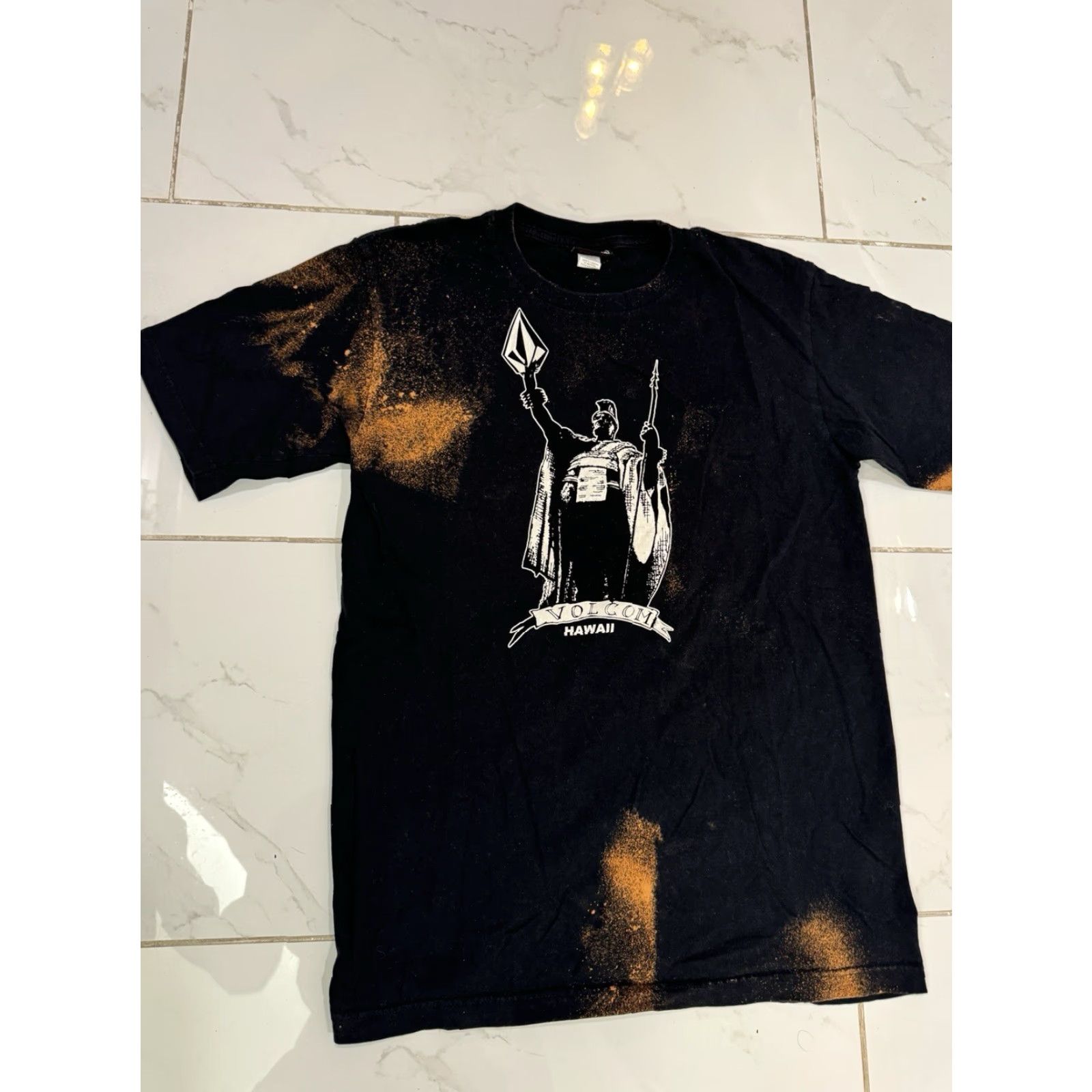 Volcom VINTAGE Volcom T-Shirt Grunge Black M Men Medium Emo Y2K Skater Cyber Goth 90s Grunge T-Shirt Mens Size US M / EU 48-50 / 2 - 4 Thumbnail