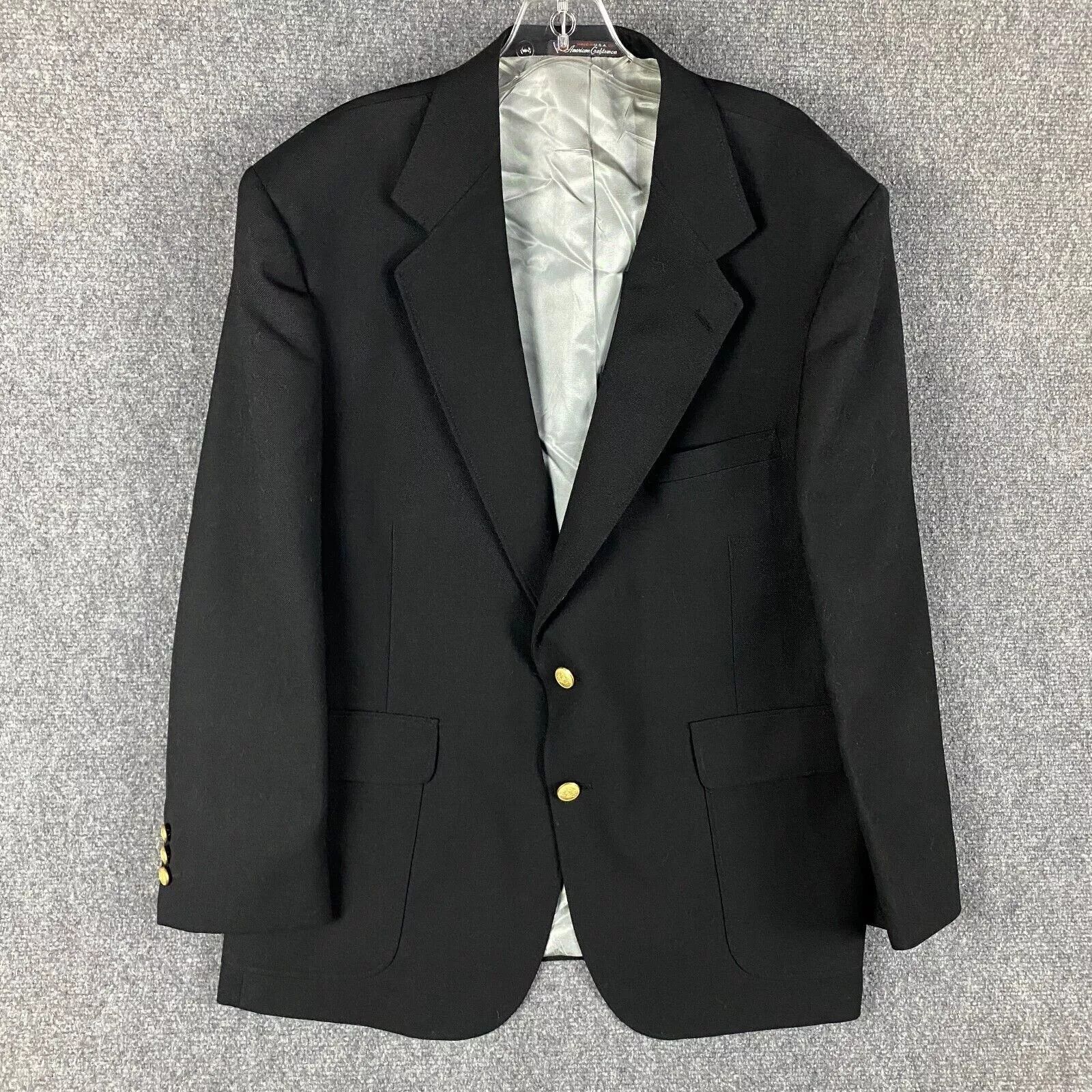 Vintage Stafford Blazer Men's 44S Jacket Formal 2 Buttons